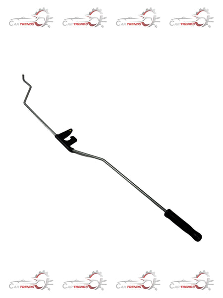 CarTrends J95950071 front leakage rod beat left side, a spare auto part with metal components for vehicle maintenance.