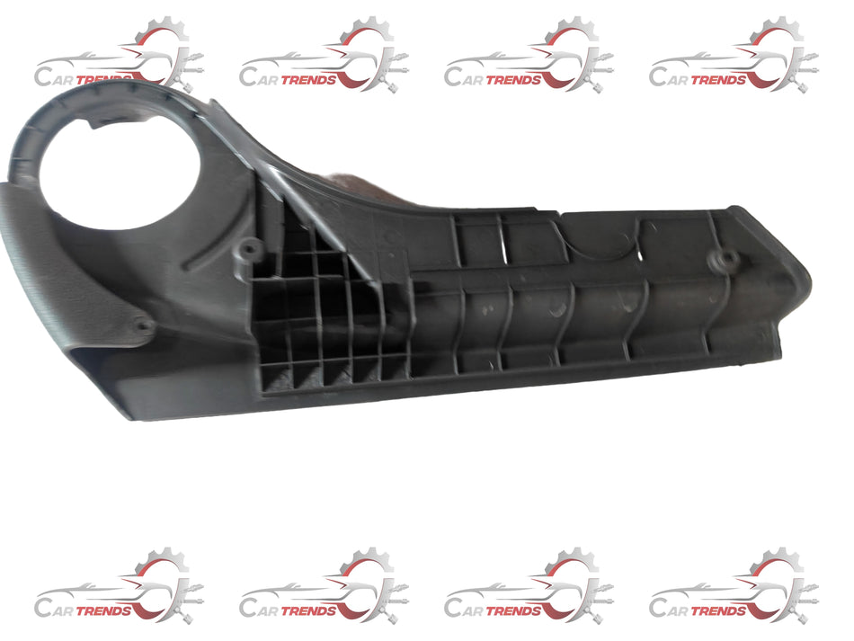 CarTrends front right seat adjuster cover, spare part for vehicle seat, durable plastic component with clips for easy installation.