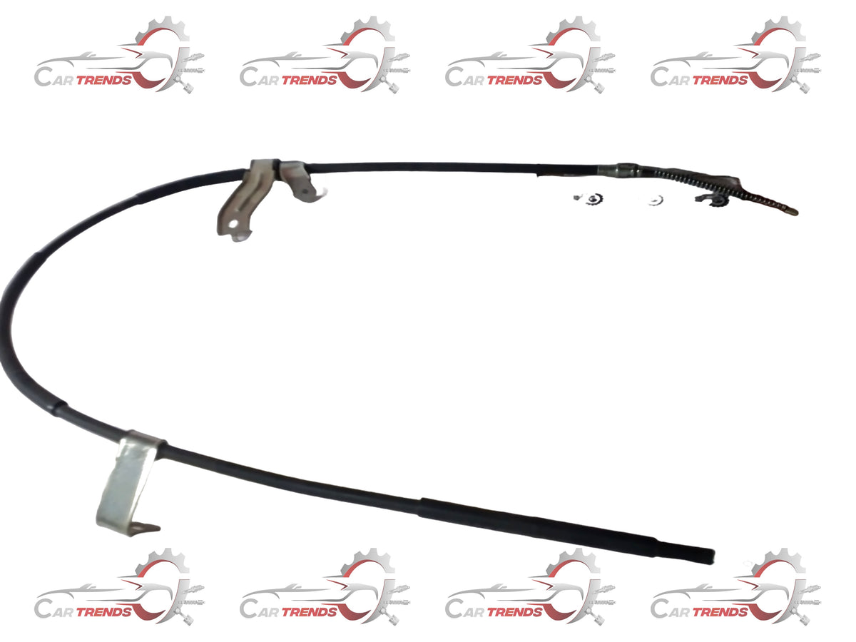 CarTrends rear parking brake cable for right side, spare parts for vehicle parking brake system, close-up view