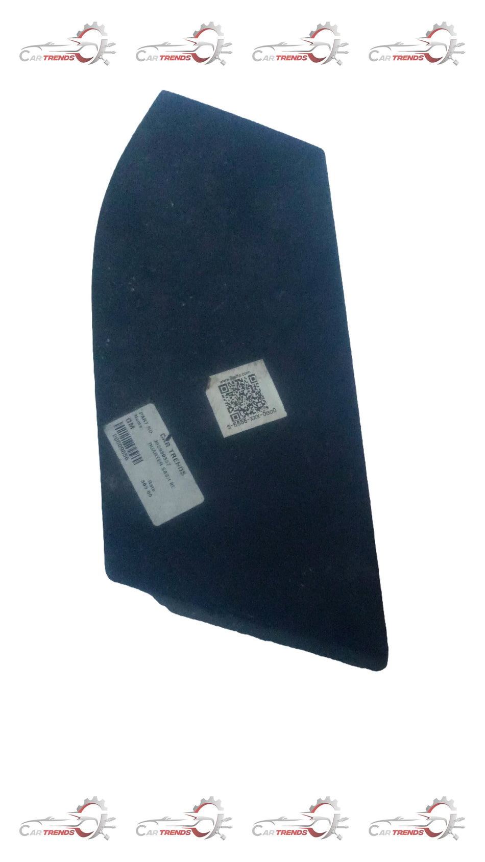 CarTrends Chevrolet Beat spare parts cover and sash, black mirror cover plate for vehicle accessory replacement.