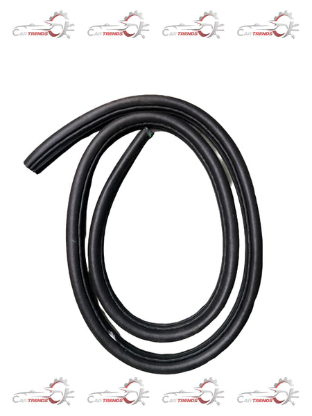 CarTrends weatherstripping beat for right side of vehicle, spare part, showing close-up of rubber seal and mounting edge.