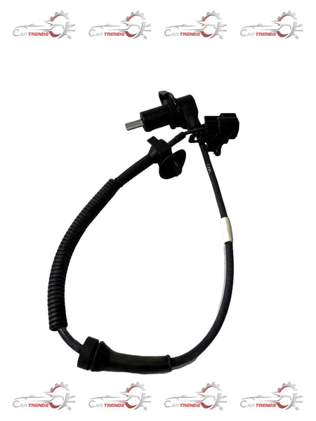 CarTrends rear left wheel speed sensor for Aveo, automotive spare part, visible sensor and wiring in close-up image.