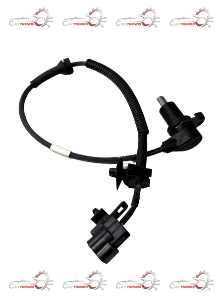 CarTrends rear left wheel speed sensor for Aveo, auto spare part, close-up view showing sensor and wiring connection.