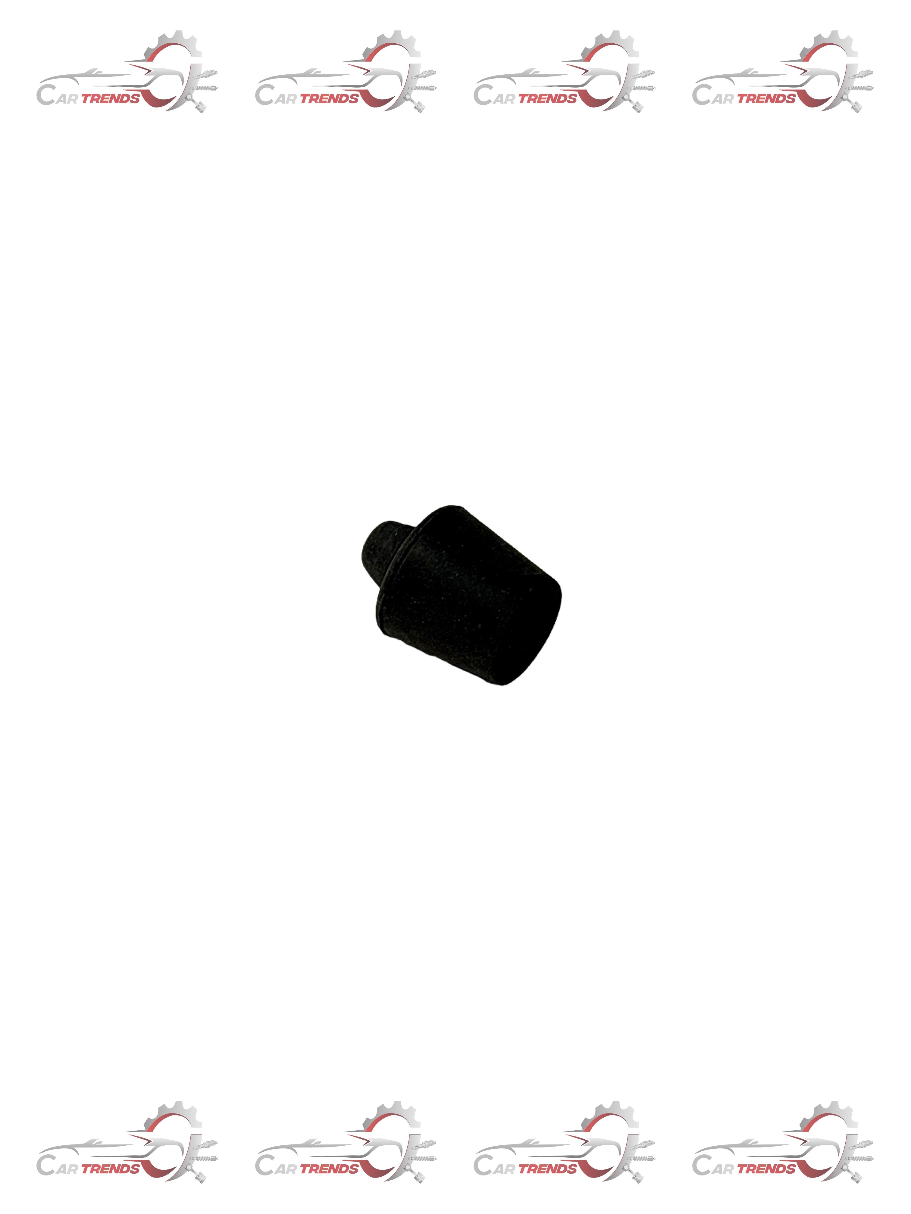 CarTrends Buffer Hood for Optra Petrol, spare part image showing the black bumper component for vehicle protection.