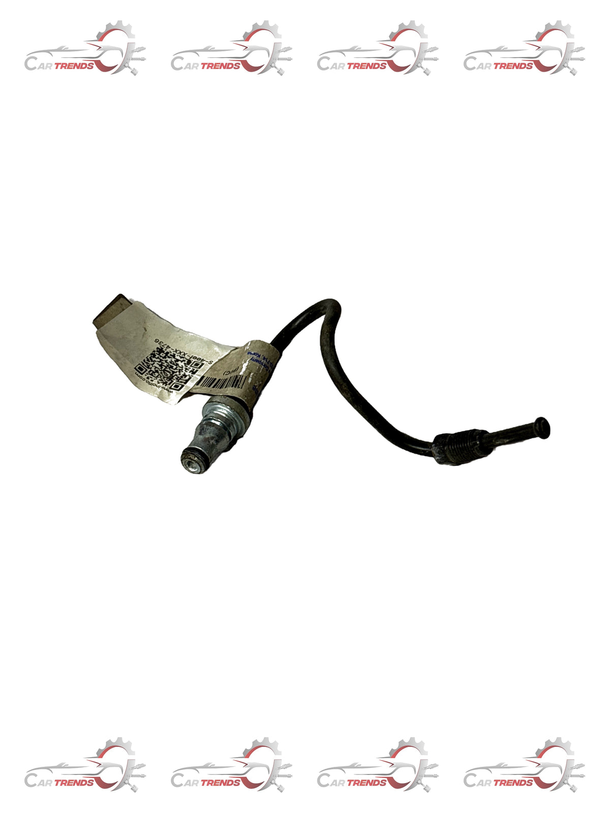 CarTrends rear clutch actuator pipe for Optra, automotive spare part, showing the metal pipe with connections and fittings.