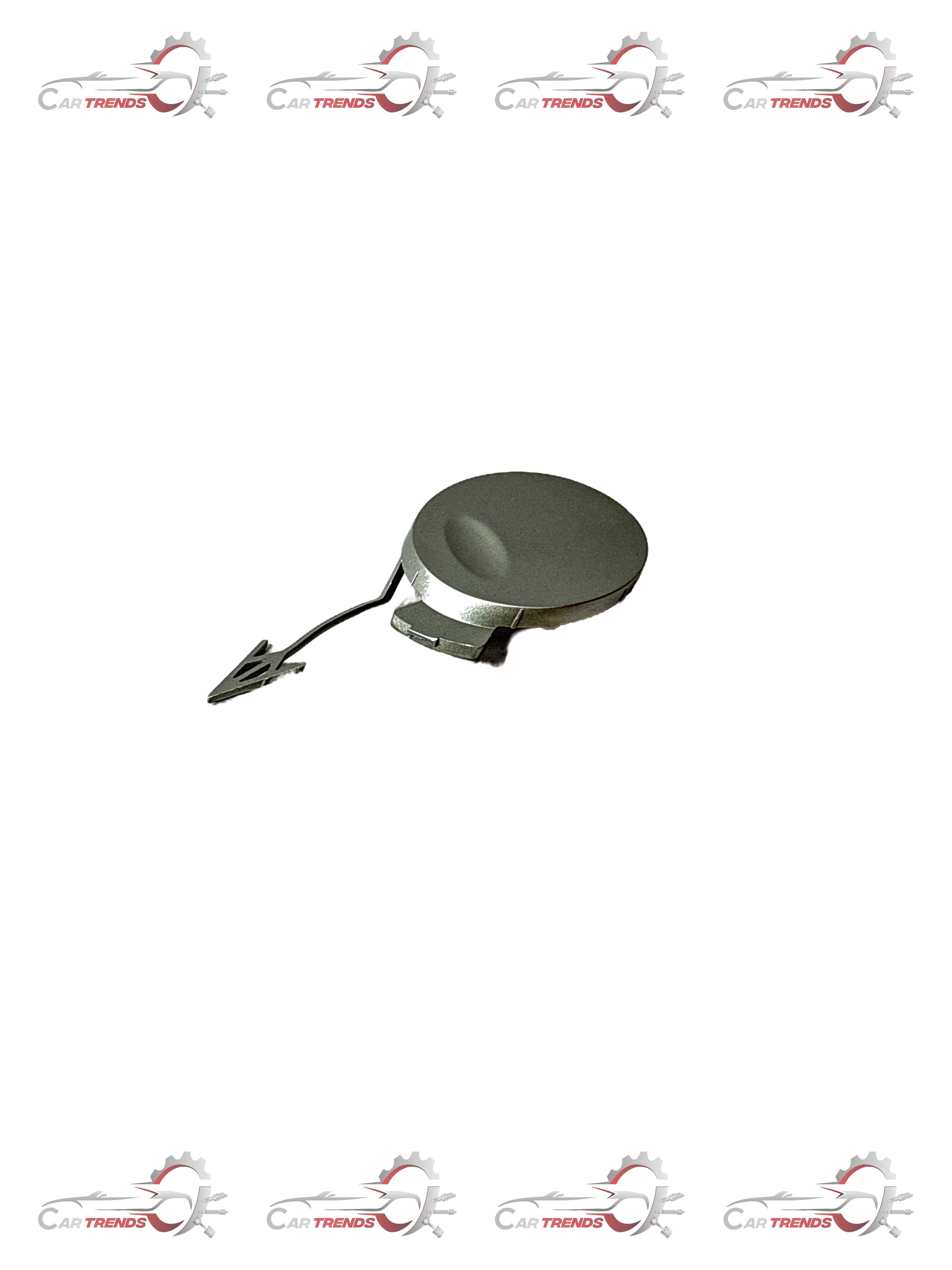CarTrends rear bumper towing cap for Captiva, spare part designed to fit the vehicle's rear bumper area.