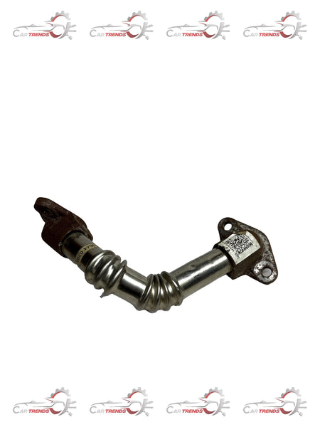 CarTrends EGR valve pipe for Optra, automotive spare part, shown in the image with metal pipe and connectors.
