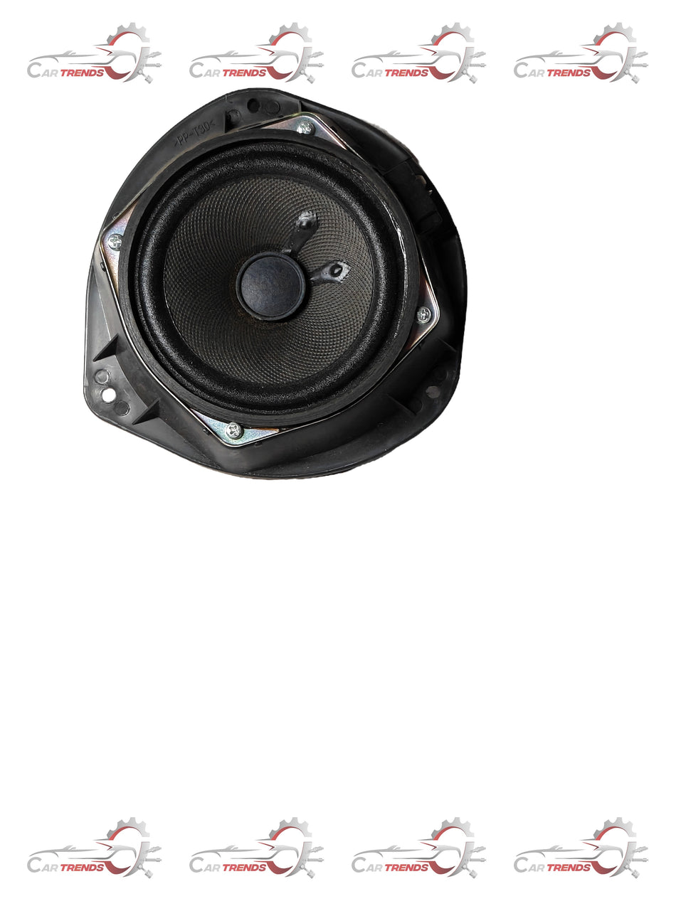 CarTrends Chevrolet Aveo front speaker assembly, spare part showing the black speaker grille and mounting details.