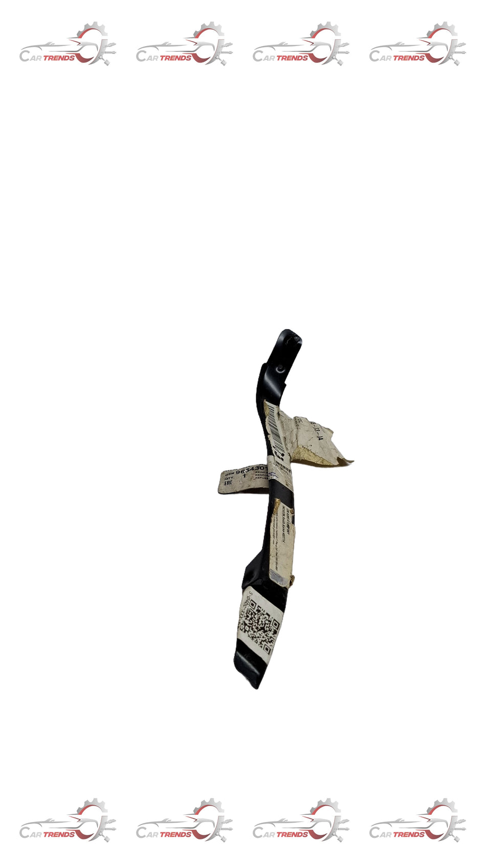 CarTrends Chevrolet Aveo rear left bumper reinforcement bracket, spare part, metal component for bumper support.
