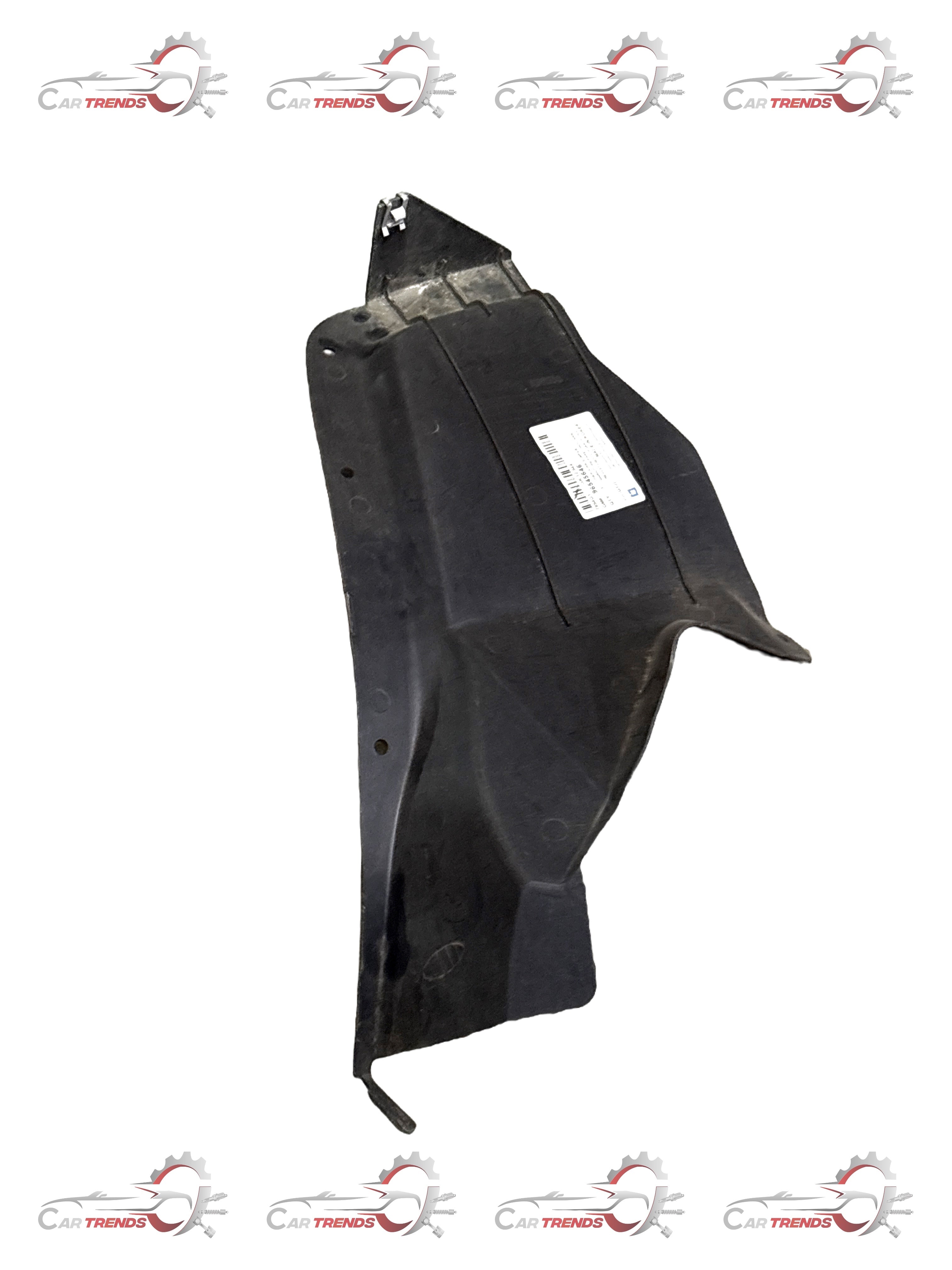 CarTrends rear right fender lining for Opel Optra, close-up view of the spare auto part showing fit and material details.