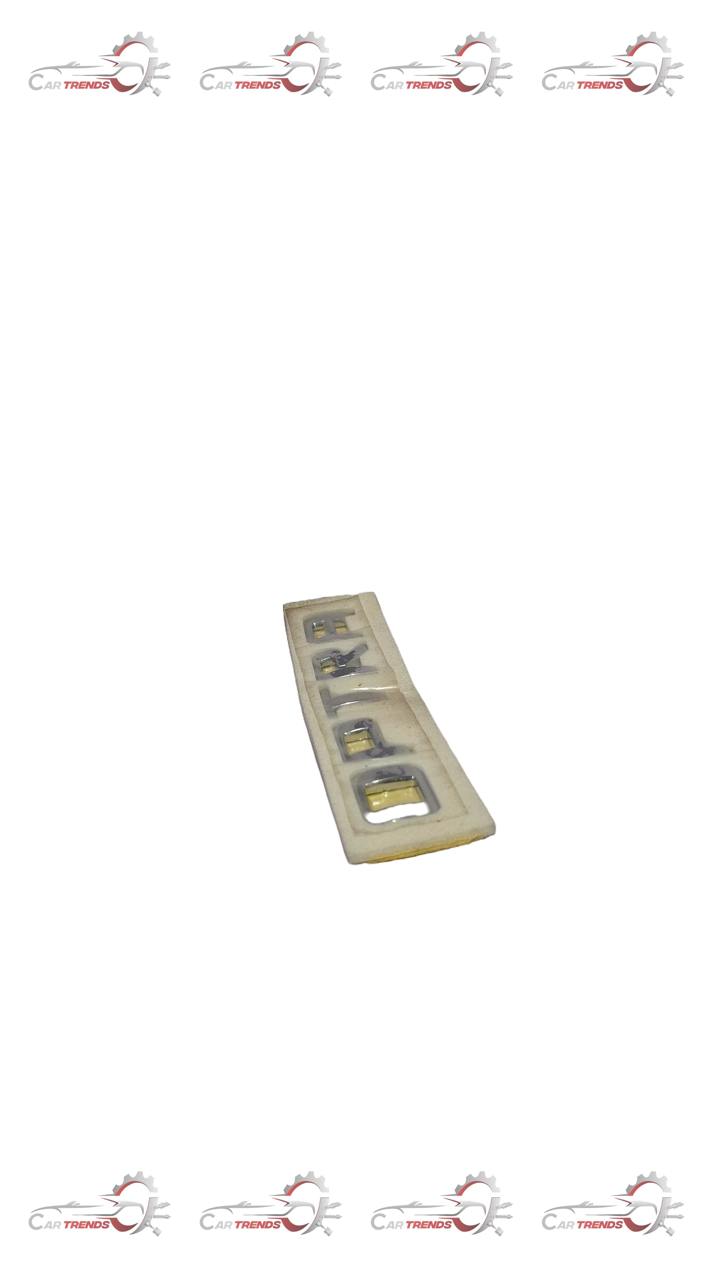 CarTrends J96547114 Opel Optra emblem, spare car part, close-up view of the vehicle badge for Opel Optra.