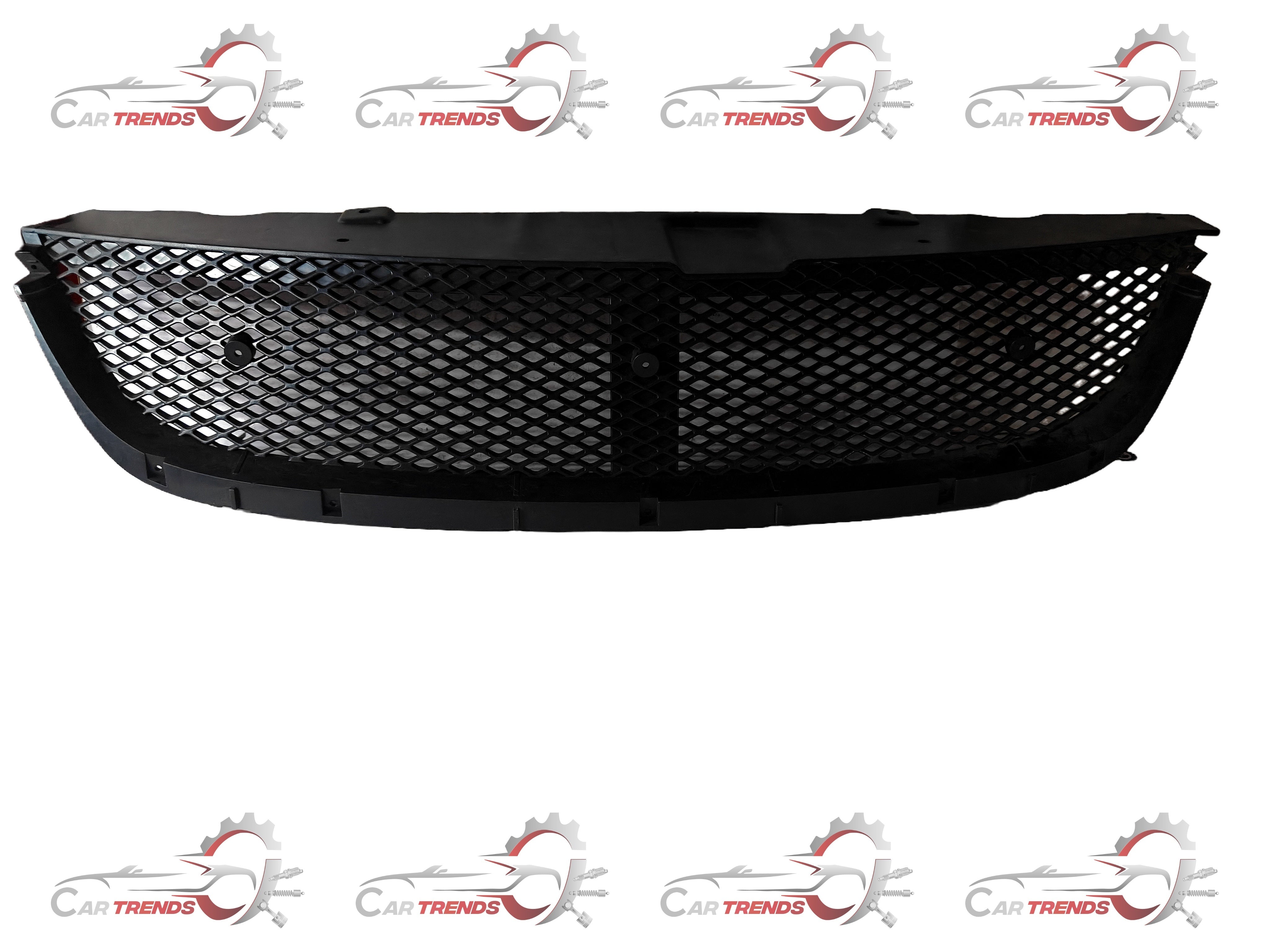 CarTrends radiator grille housing for Opel Optra, close-up view of the spare part showing its shape and mounting points.
