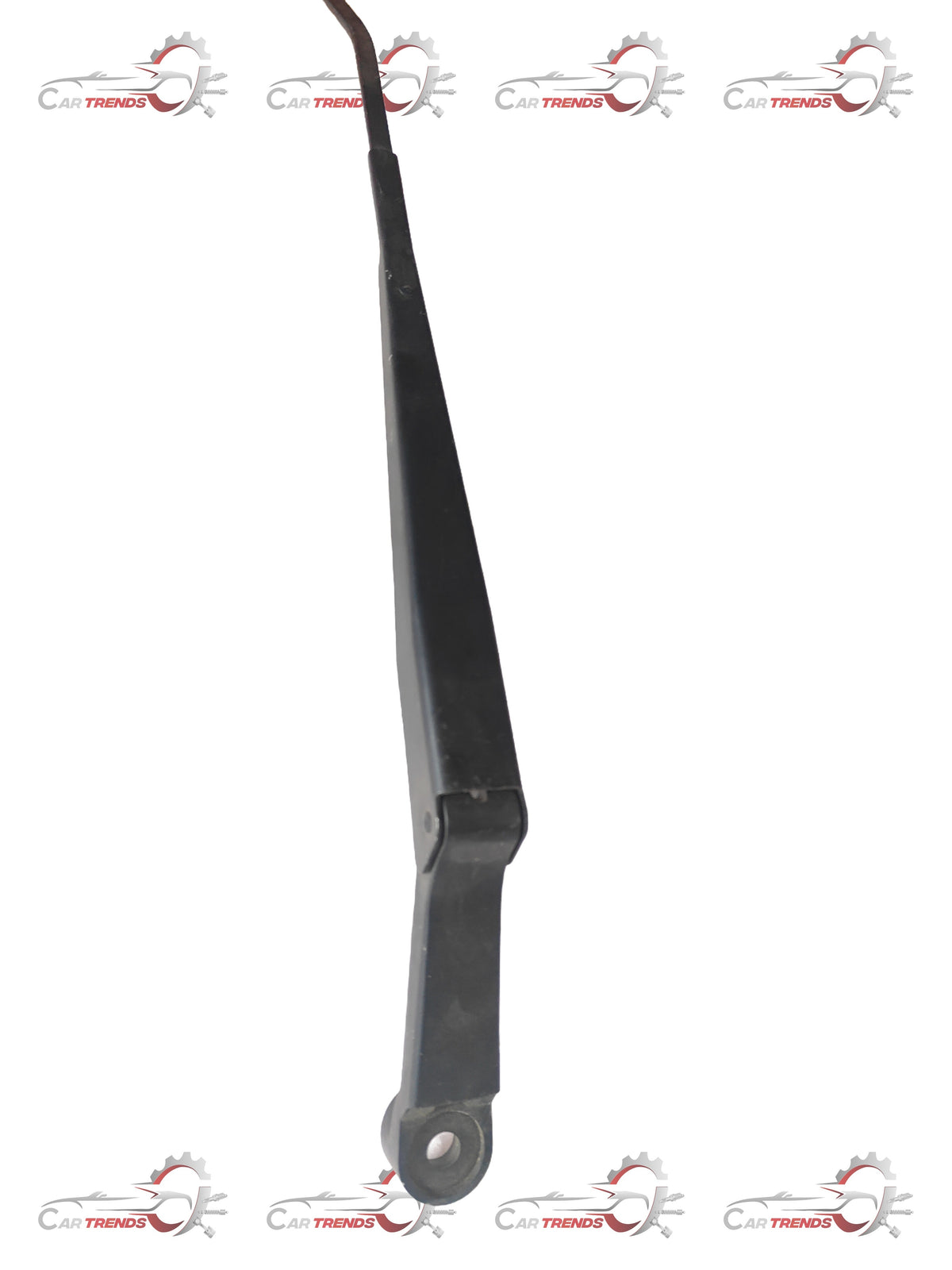 CarTrends right-side wiper arm for Optra, close-up of the spare part showing the metal arm and mounting connection.