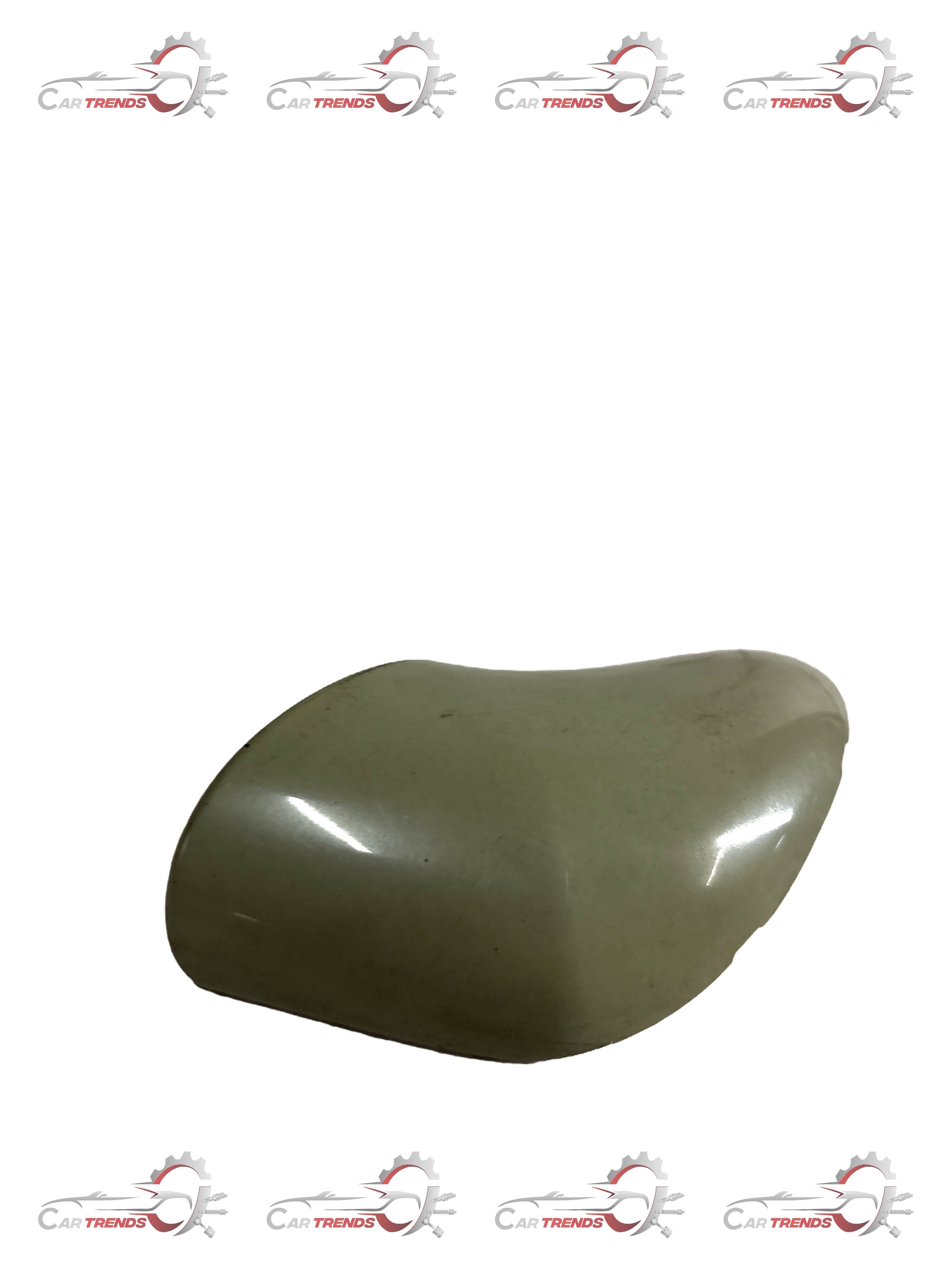 CarTrends J96600318 right side inner mirror cover for Aveo, close-up view of the spare part on a white background.
