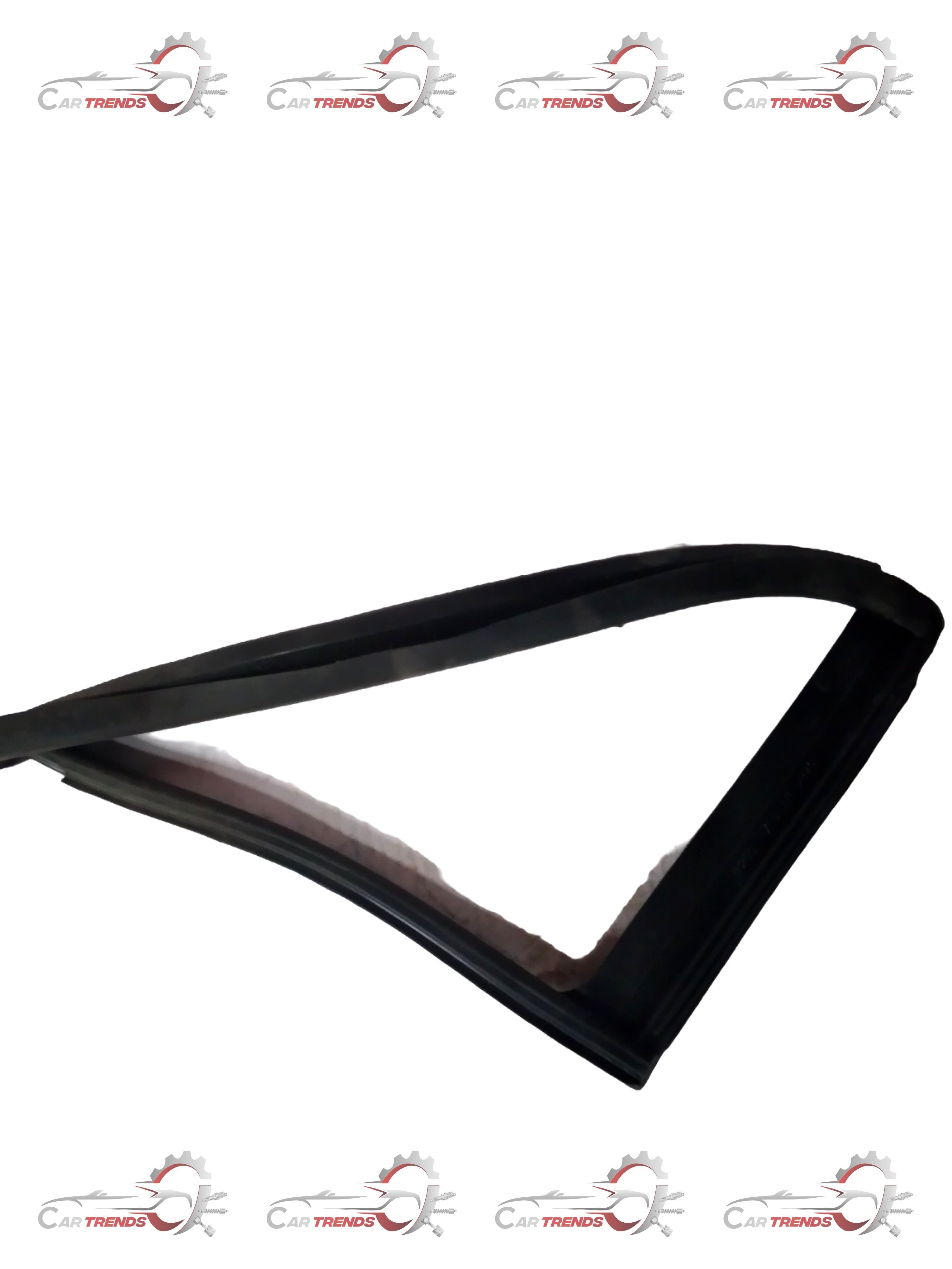 CarTrends Spark front left side glass moulding spare part for vehicle, showing the molded glass trim component.