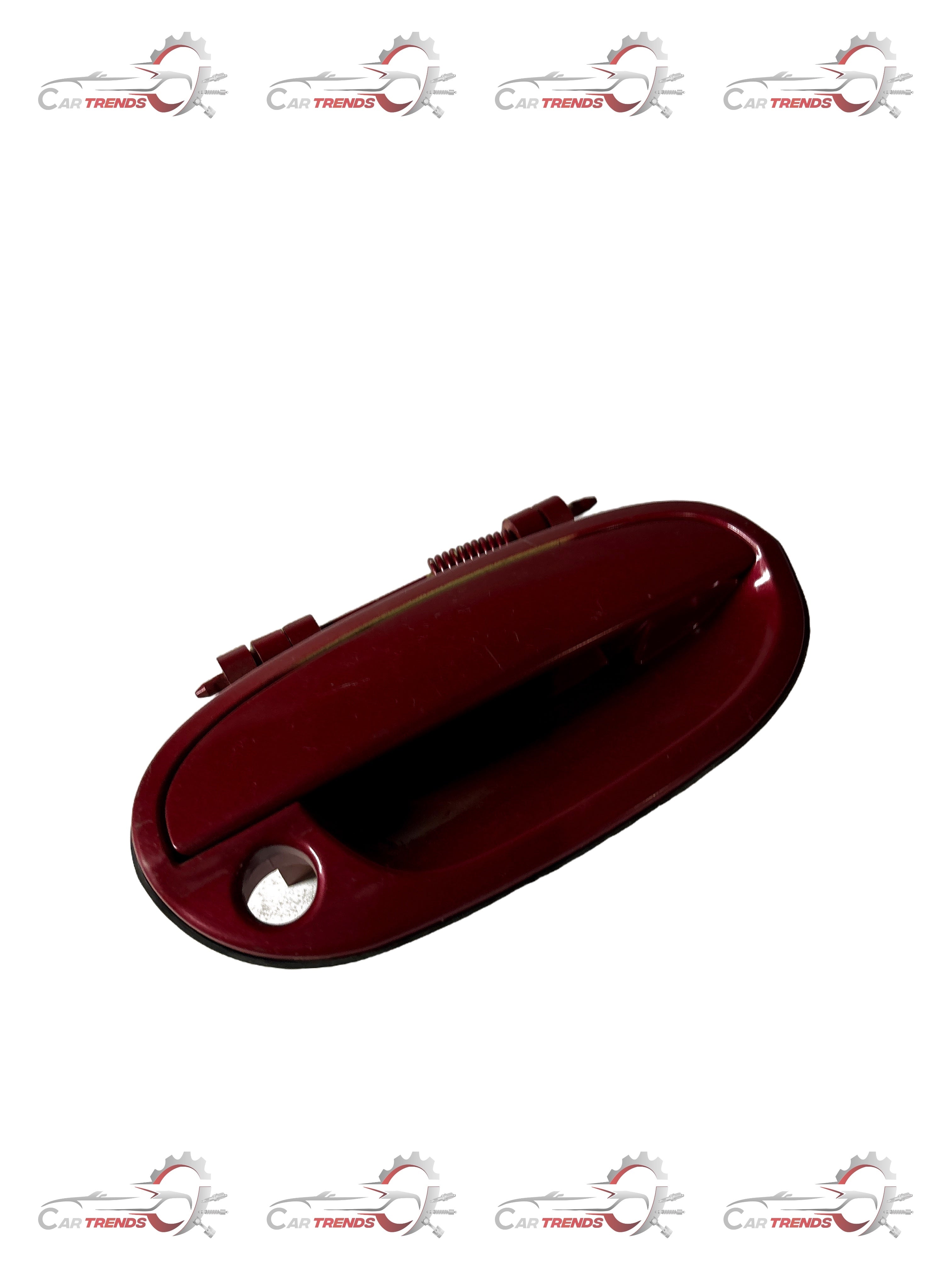 CarTrends Spark front right outer handle spare part, showing the black exterior handle for a Chevrolet Spark vehicle.