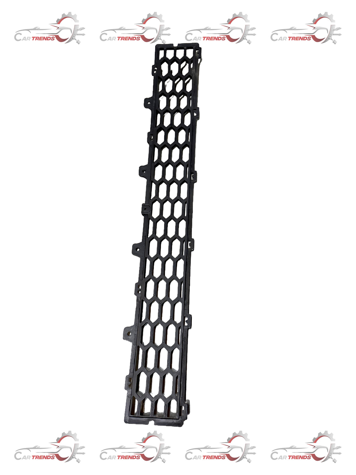 CarTrends lower grille for Captiva, spare part showing the black grille component with mounting points.