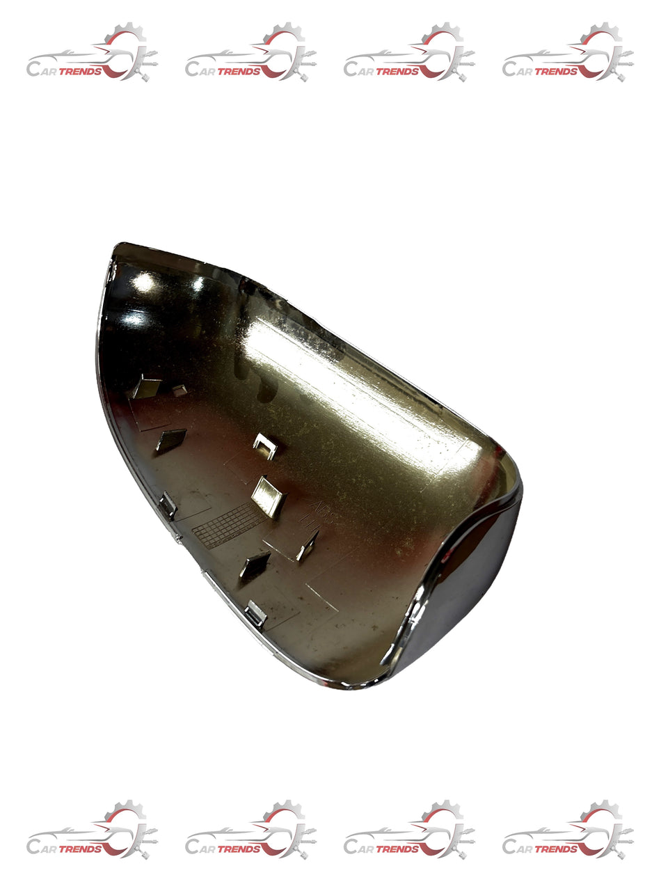 CarTrends J96688257 side mirror cover for Beat, left side spare part, black plastic exterior with smooth finish.