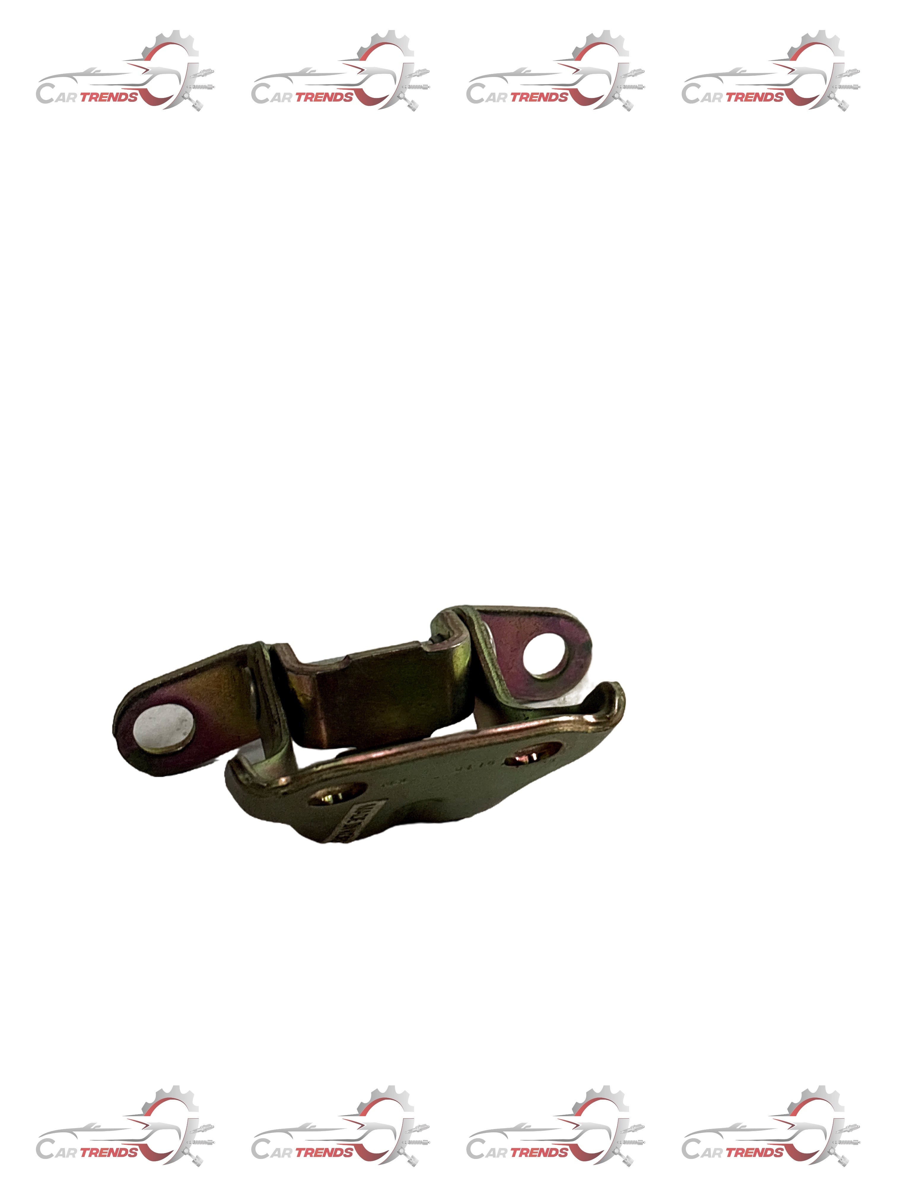 CarTrends door hinge beat for front left side lower, car spare part, showing the hinge assembly with metal components.