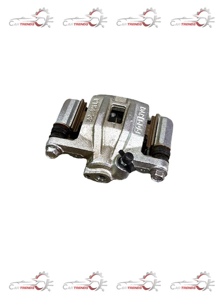 CarTrends rear brake caliper for Optra, spare parts component, showing the metal brake caliper with mounting bolts.