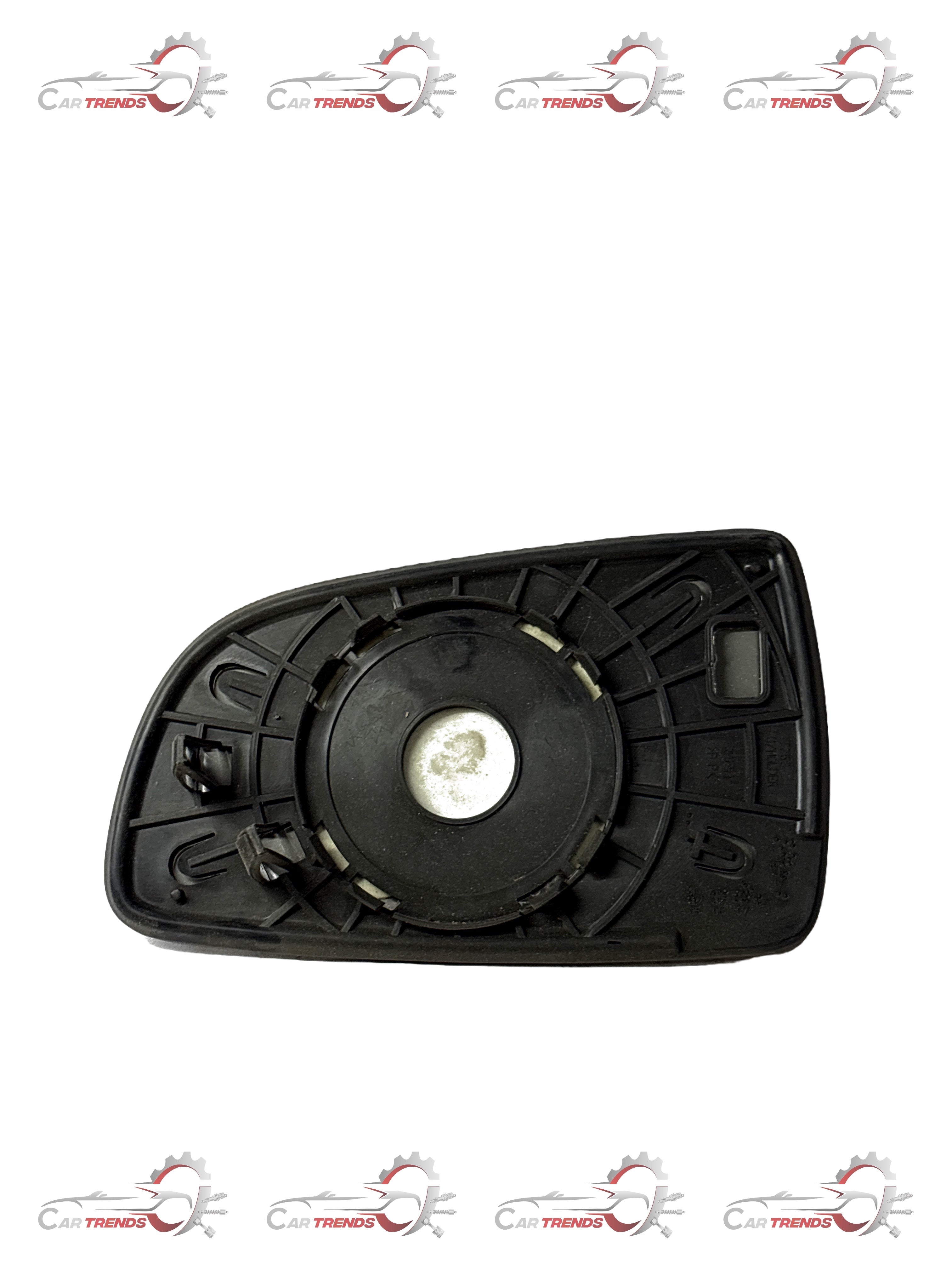 CarTrends Aveo right side mirror glass, spare part, clear reflective glass for vehicle side mirror.