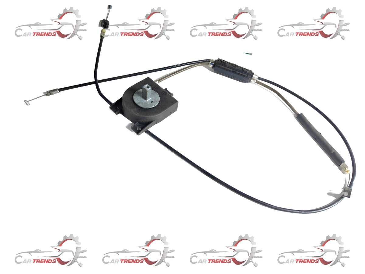 CarTrends rear seat actuator cable for Captiva left side, automotive spare part with visible cable and attachment points.