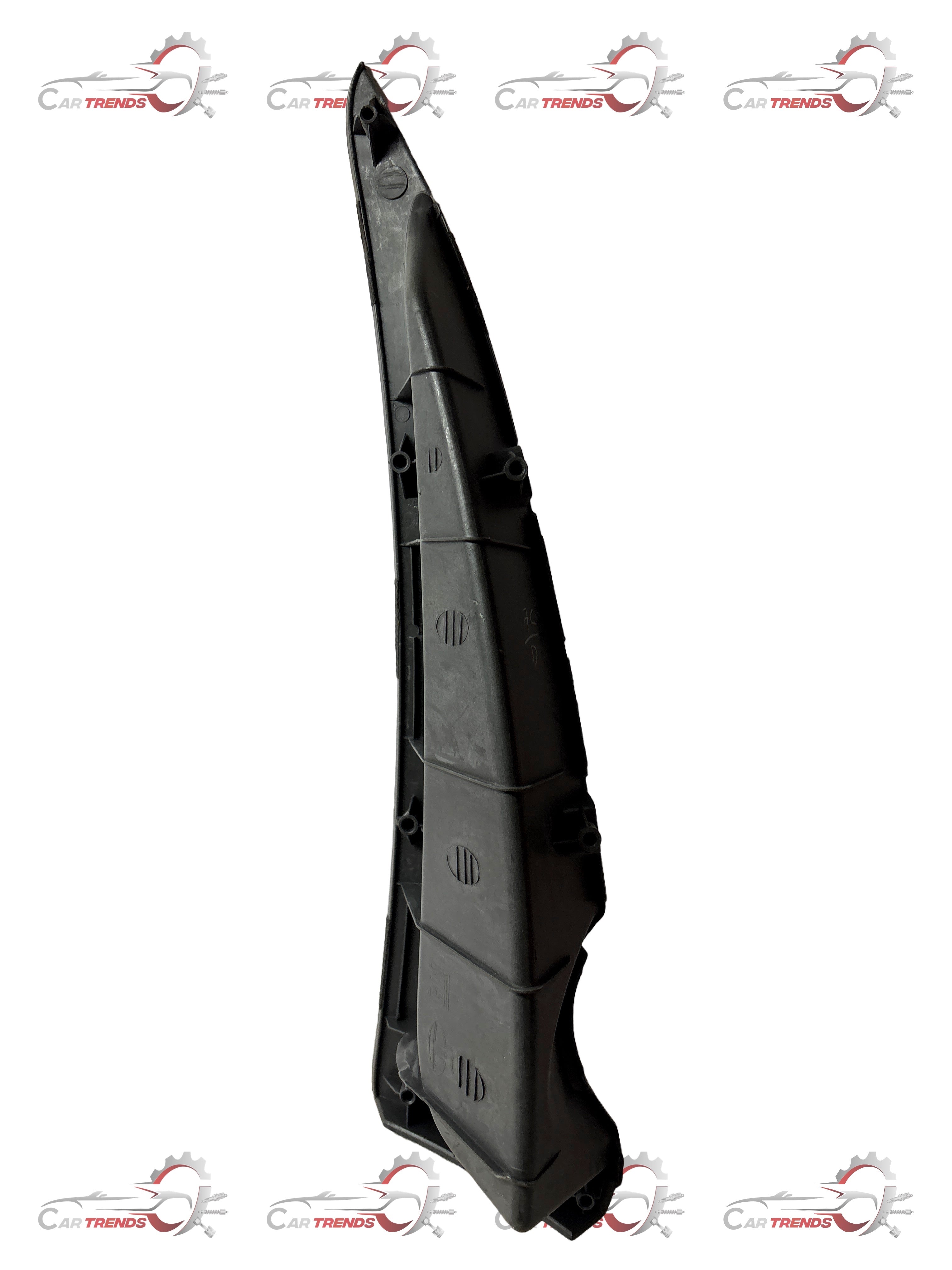 CarTrends black passenger side moulding for IP vehicle, showcasing the spare parts with a close-up view of the moulding design.