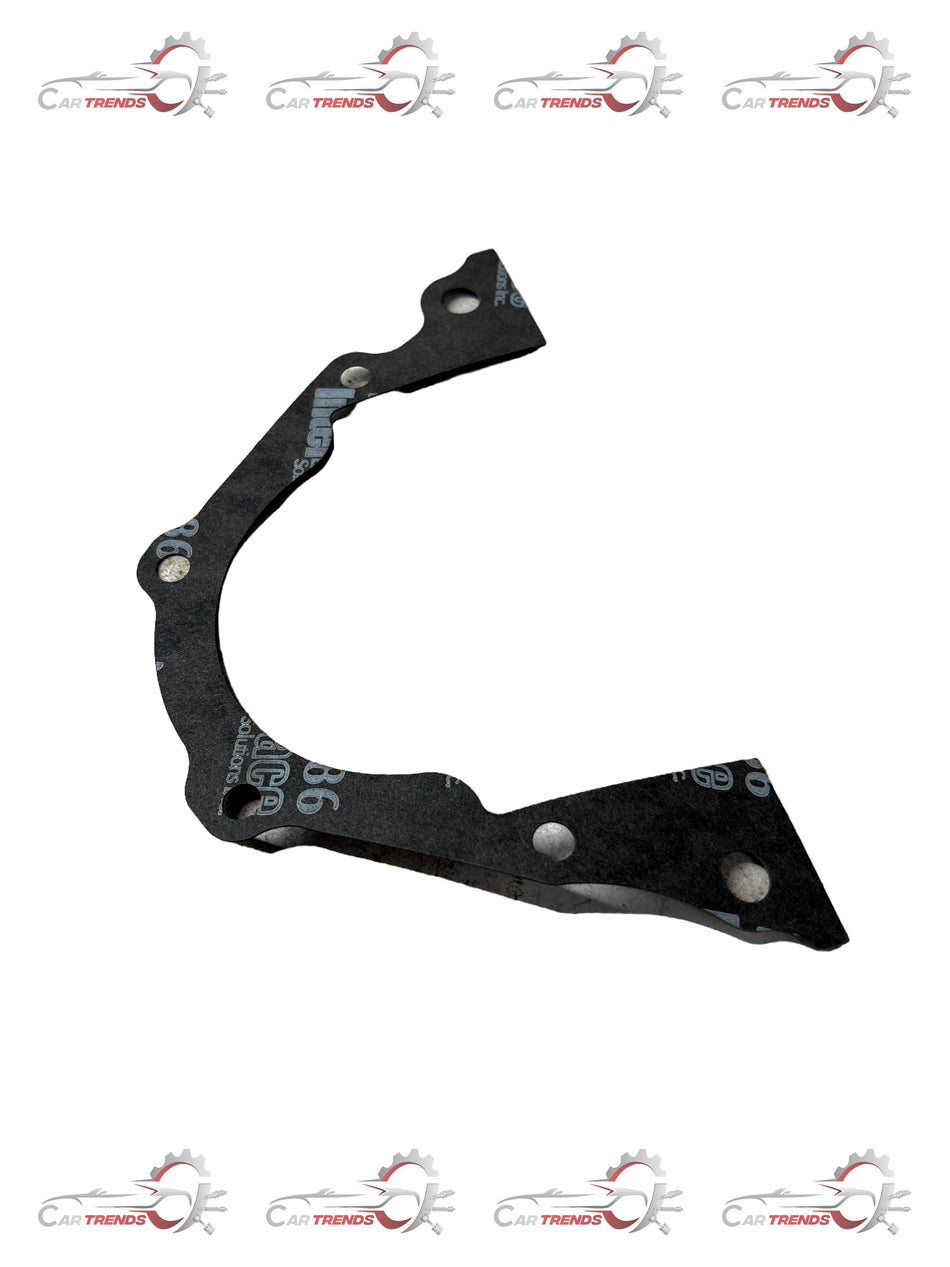 CarTrends rear oil seal gasket for vehicle spare parts, close-up view showing the rubber seal and metal casing.
