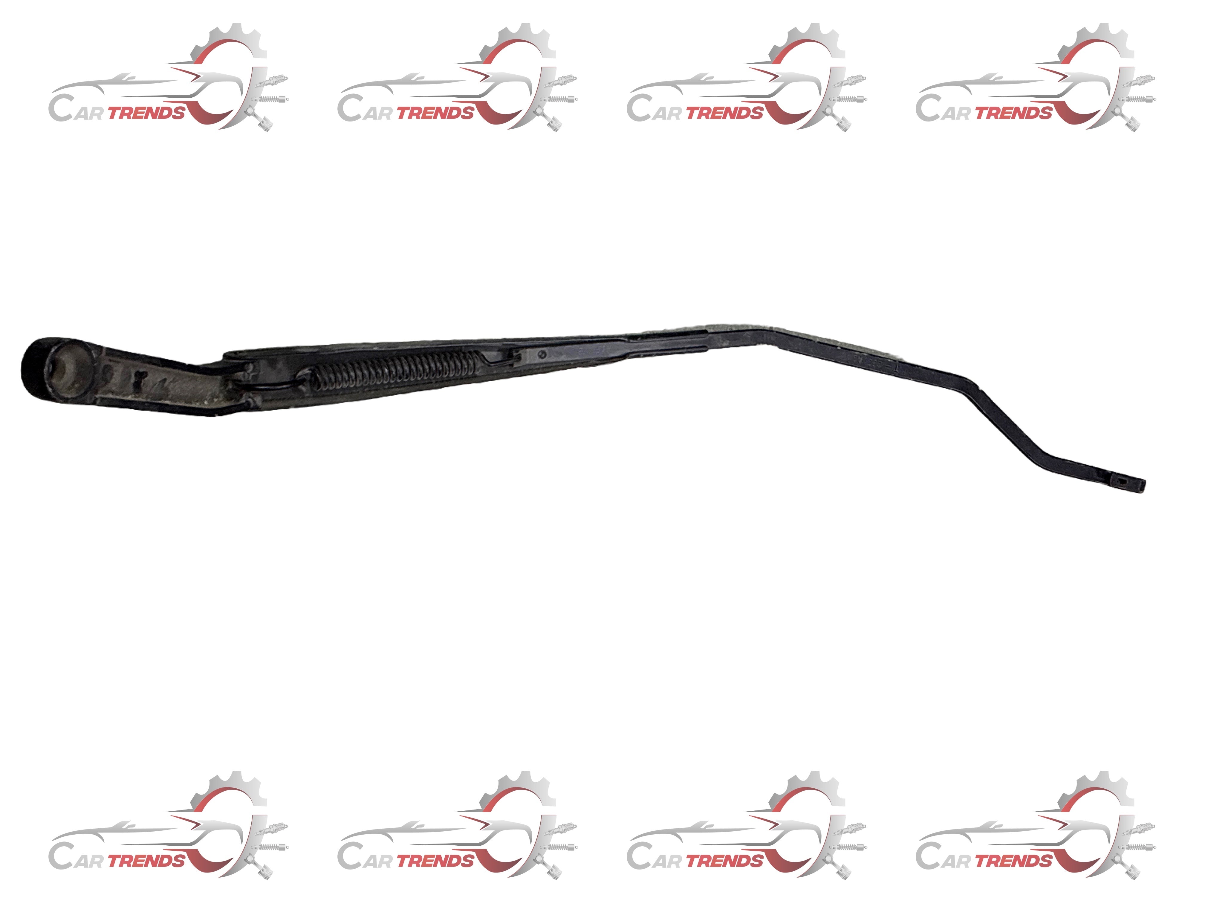 CarTrends passenger side wiper arm for Aveo, spare parts, replacement component with metal and plastic details visible.