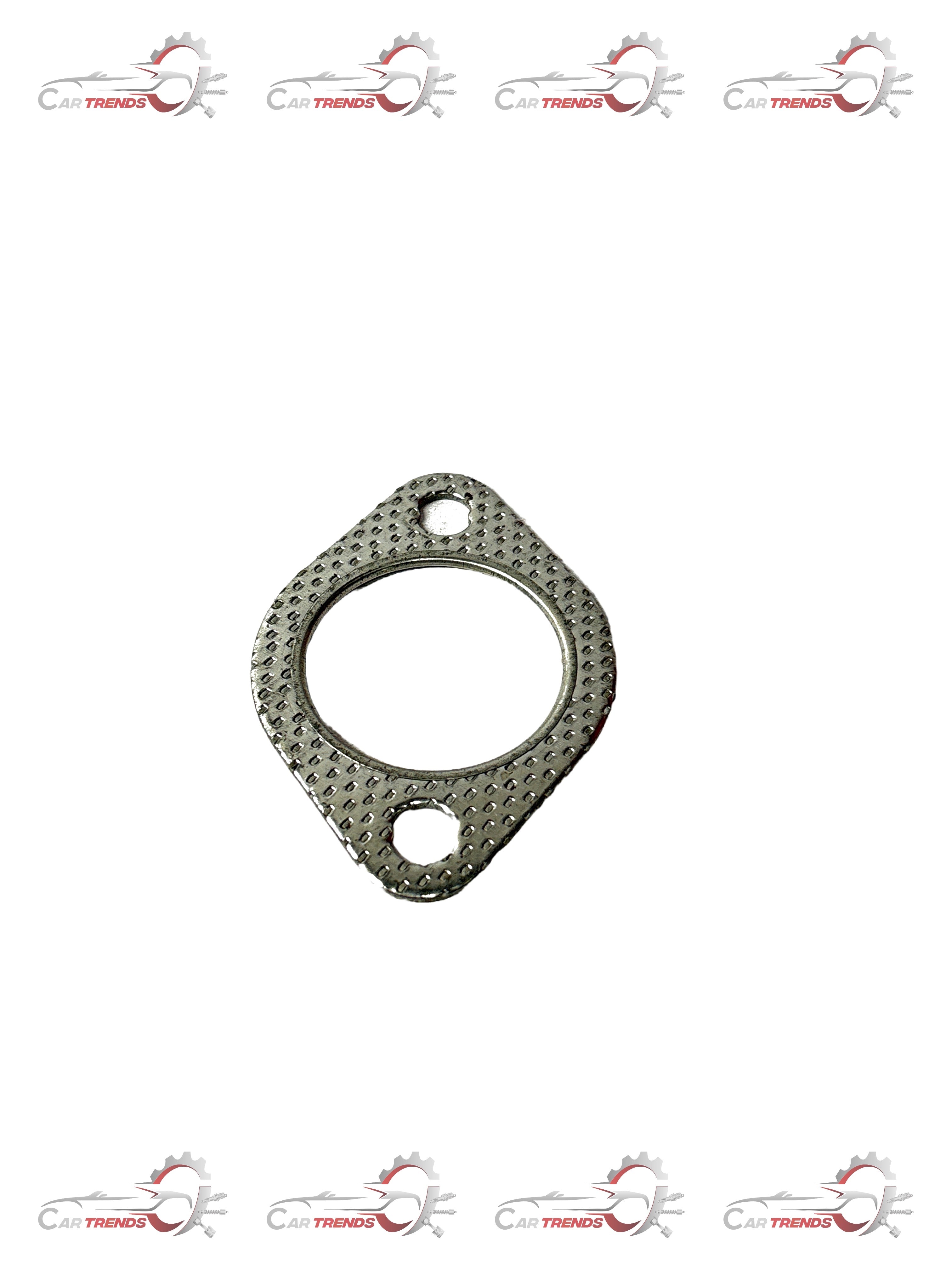 CarTrends muffler gasket for Optra, automotive spare part, showing the gasket's detailed rubber and metal components.