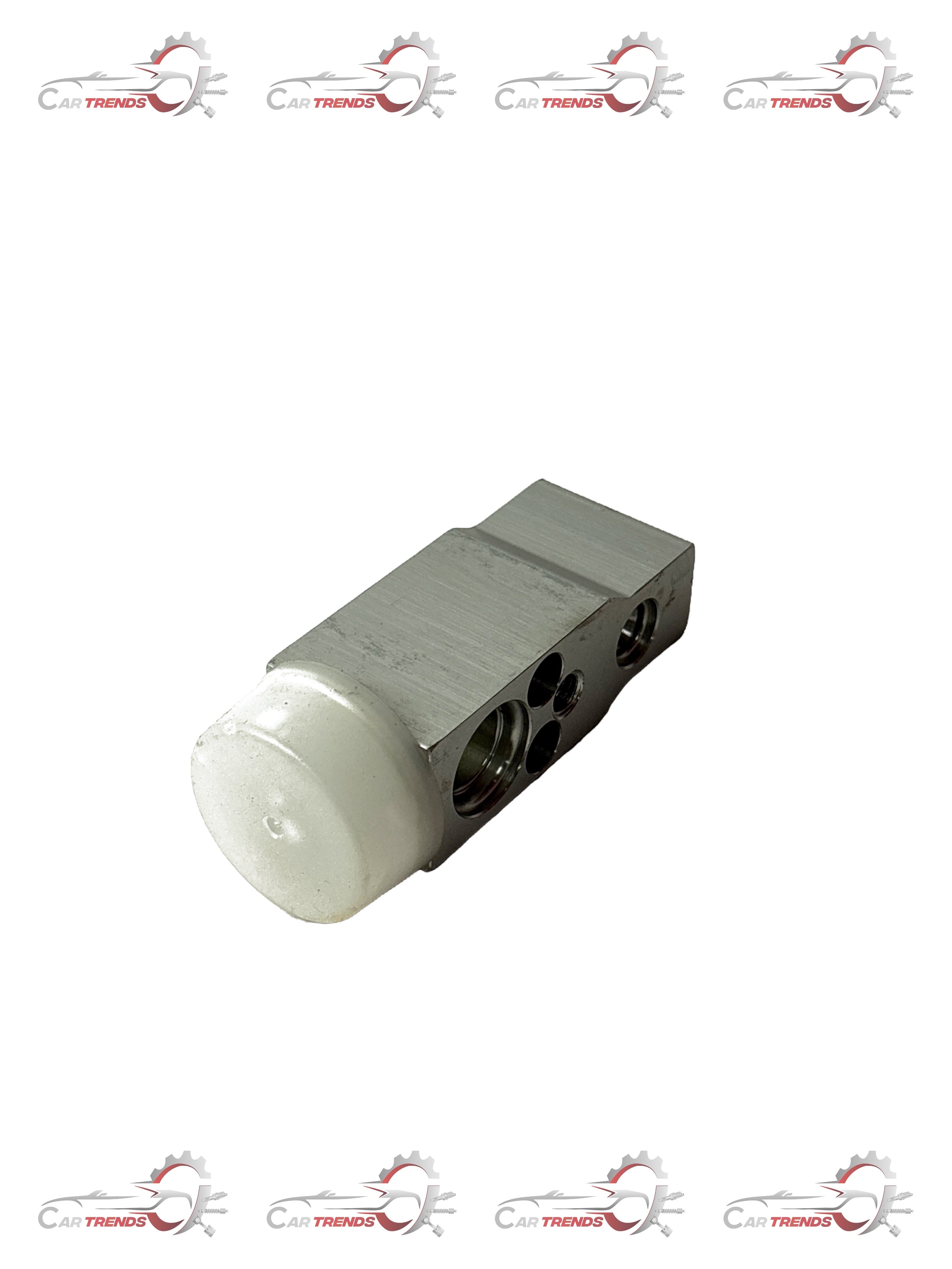 CarTrends J982679L0 TXV spare part for Aveo vehicle, shown in the image with the cylindrical component and connecting fittings.