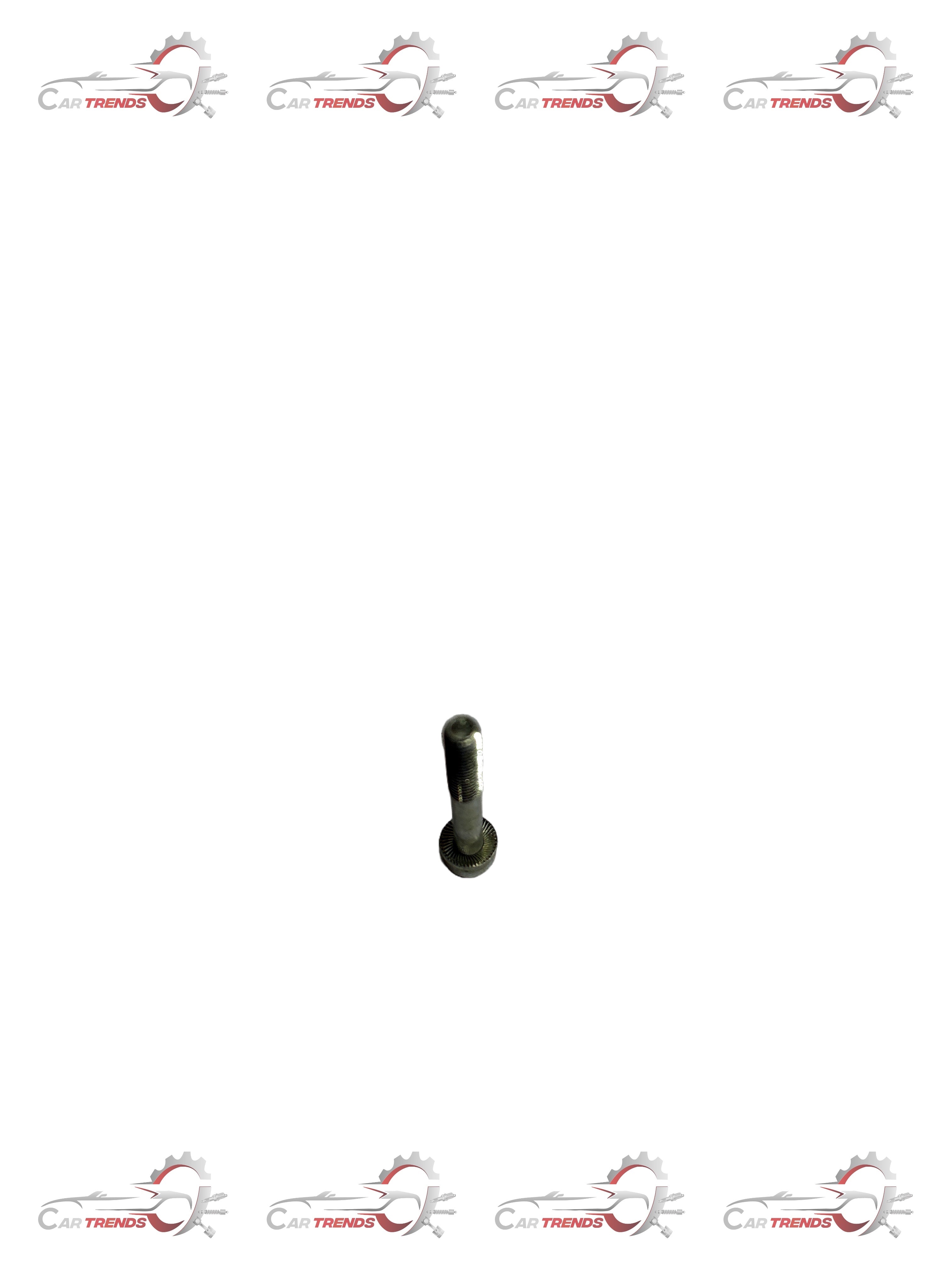 CarTrends J982680L0 screw spare part for Aveo, close-up of the black metal screw used in vehicle maintenance and repairs.