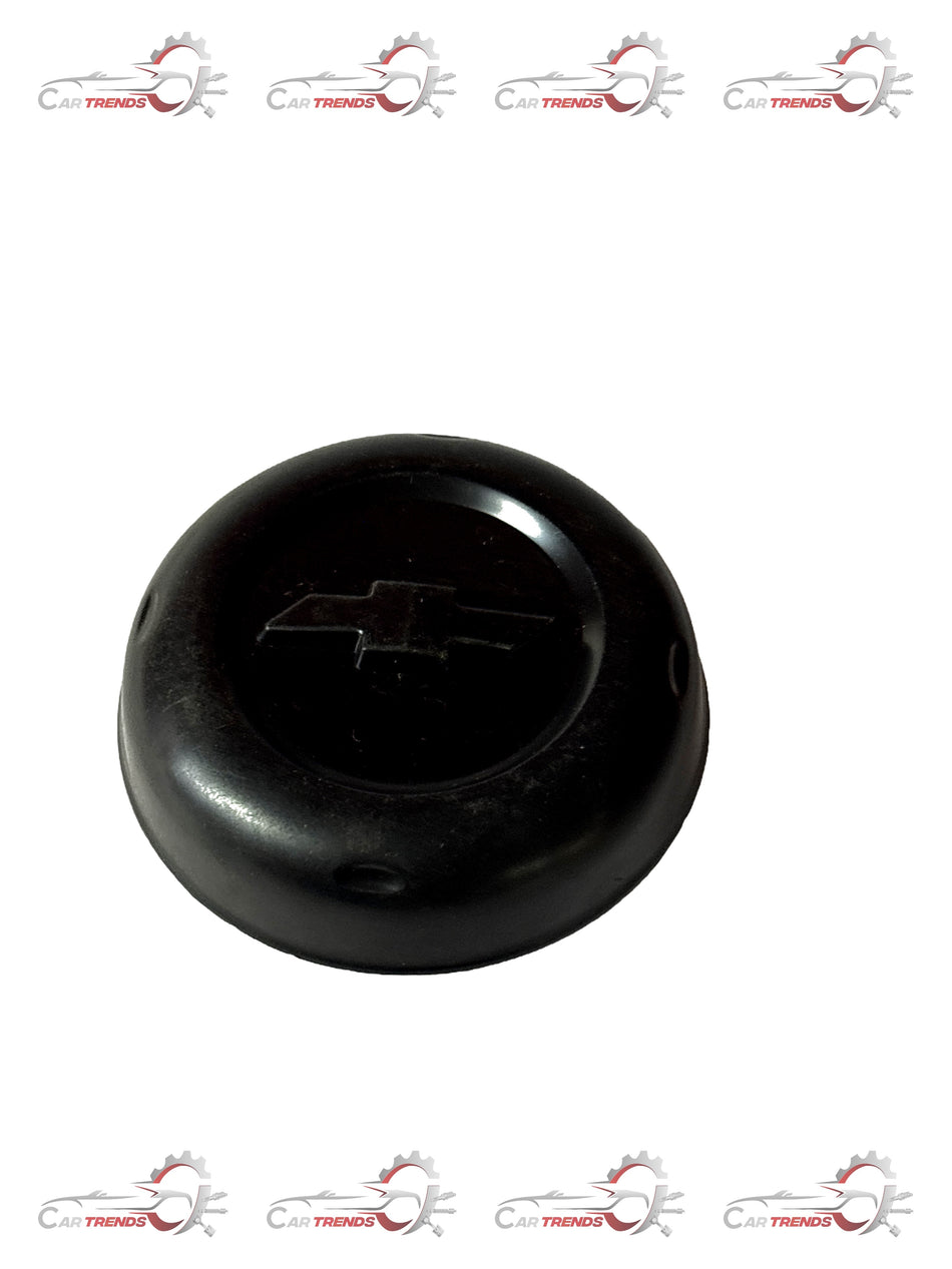 CarTrends J990277L0 wheel cap spark center for car wheel, close-up view of the spare parts accessory.