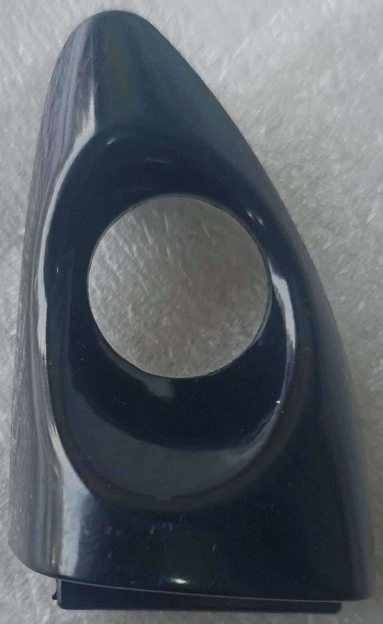 CarTrends mirror cover for Hyundai i20 left side, spare part in black with textured finish, designed for vehicle protection.