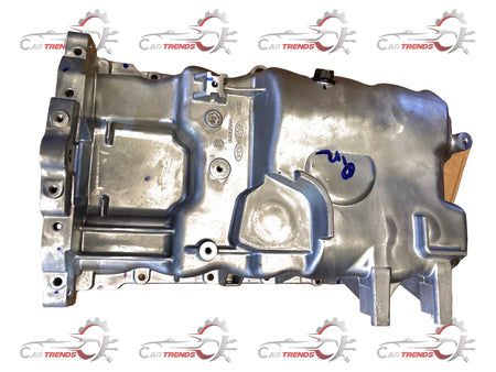 CarTrends Oil Chamber Venue spare part, close-up of the black oil chamber component for vehicle engine maintenance.