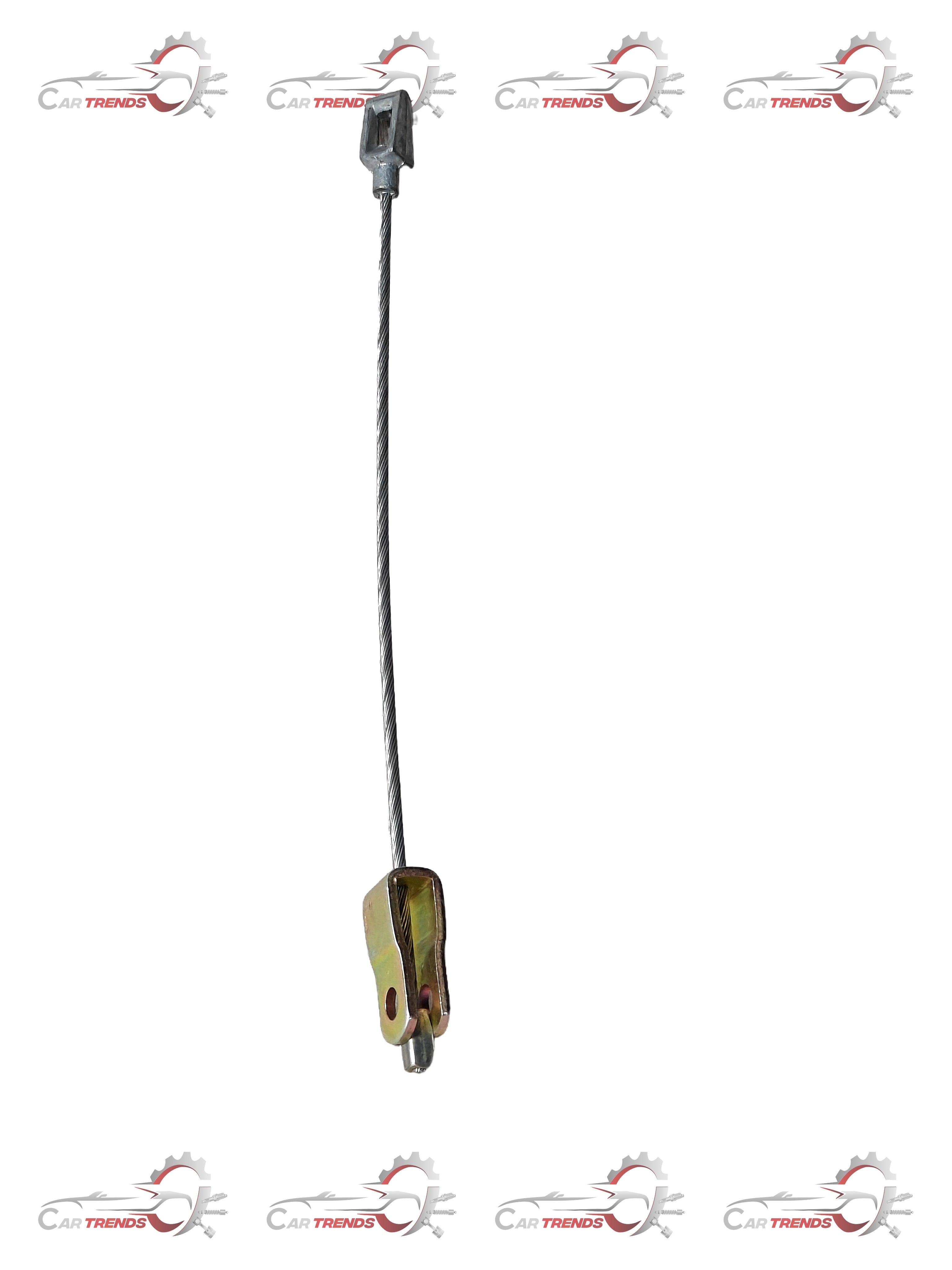 CarTrends parking cable for Tavera, a spare part with black cable and connectors, shown in a close-up view.