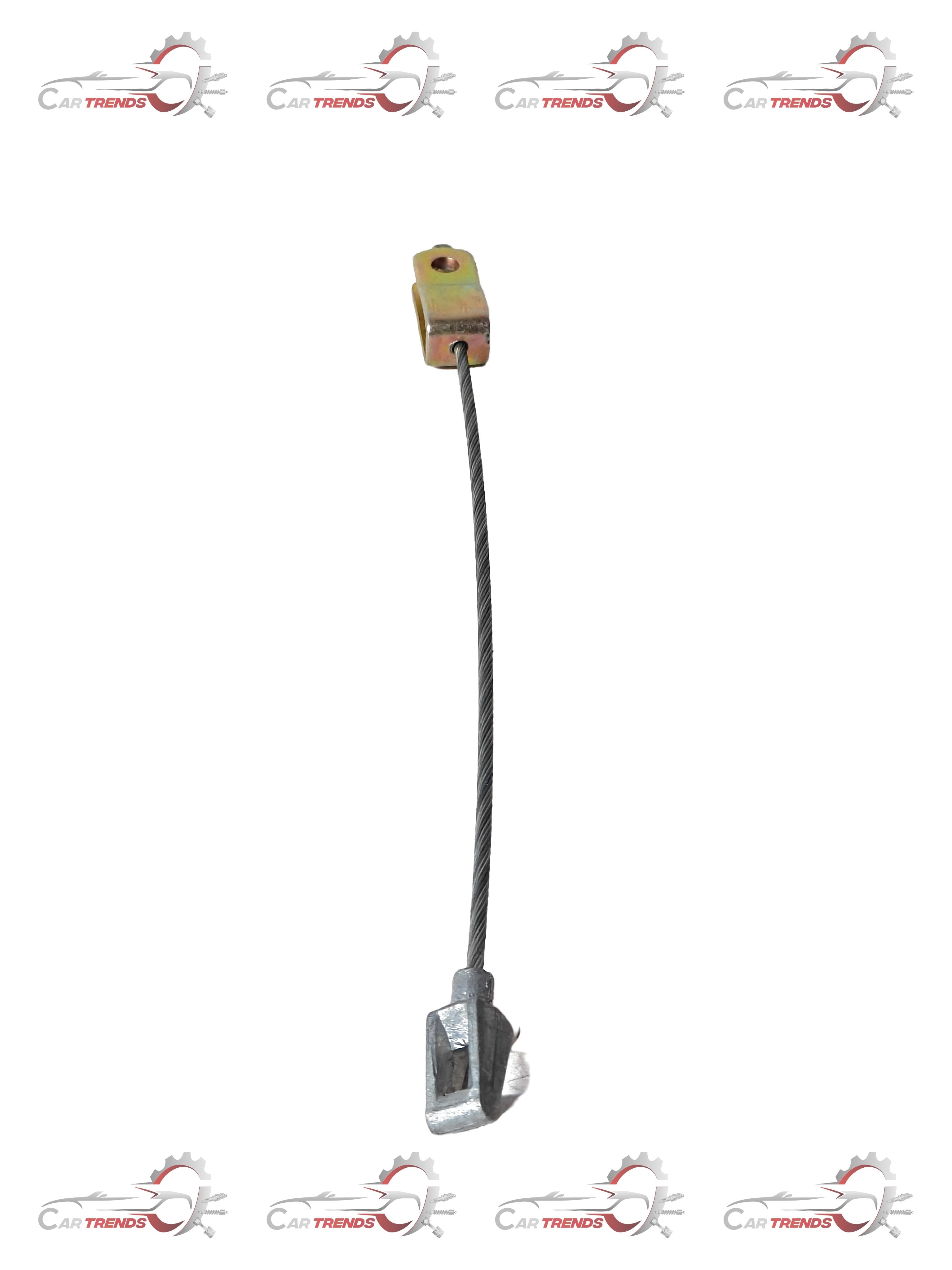 CarTrends parking cable spare part for Tavera vehicle, shown with connectors and cable in a close-up image.