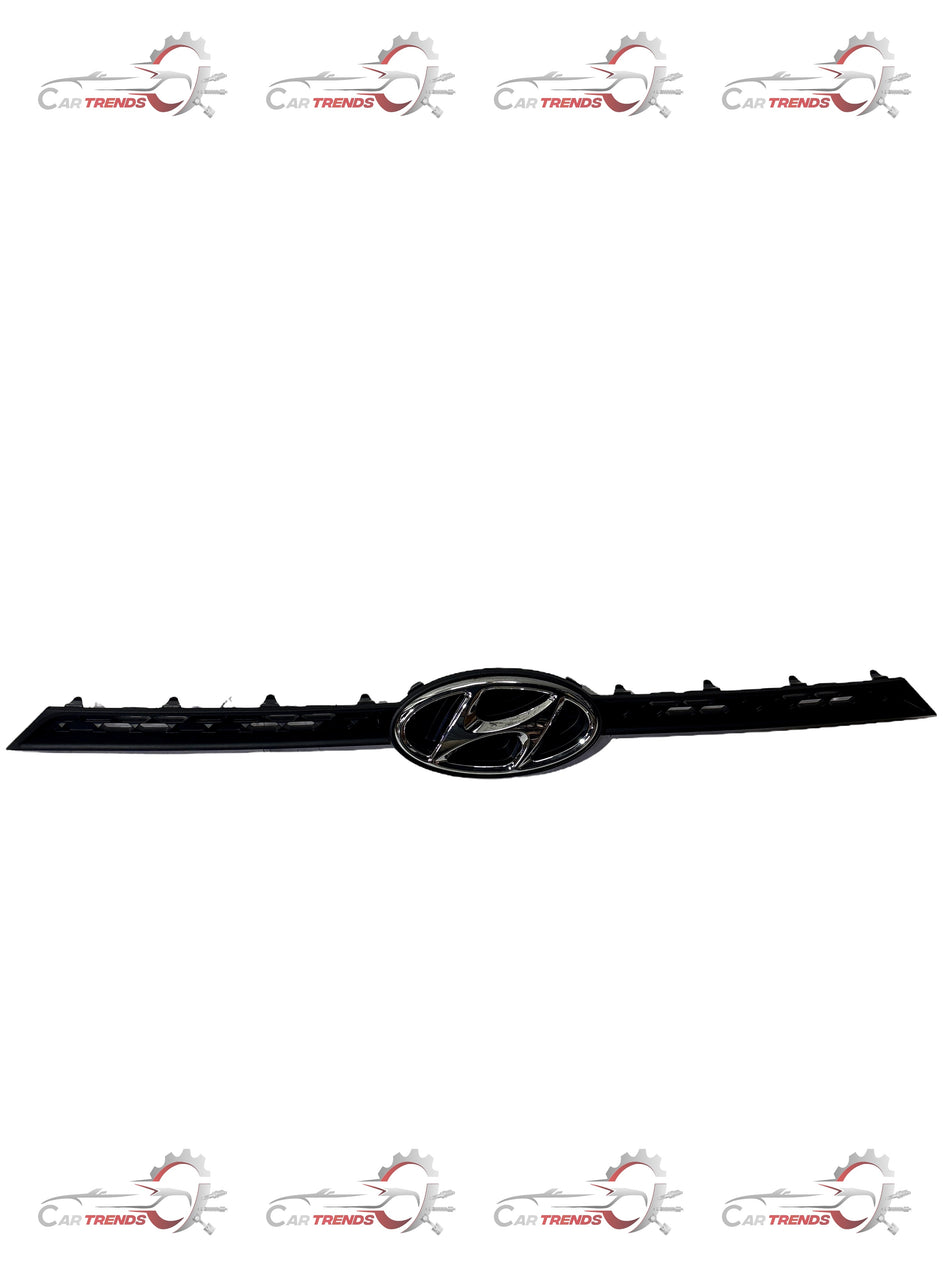 CarTrends radiator grille for Hyundai i20 Elite, spare part with model number 86350C7000, showing the grille's design and fitment details.