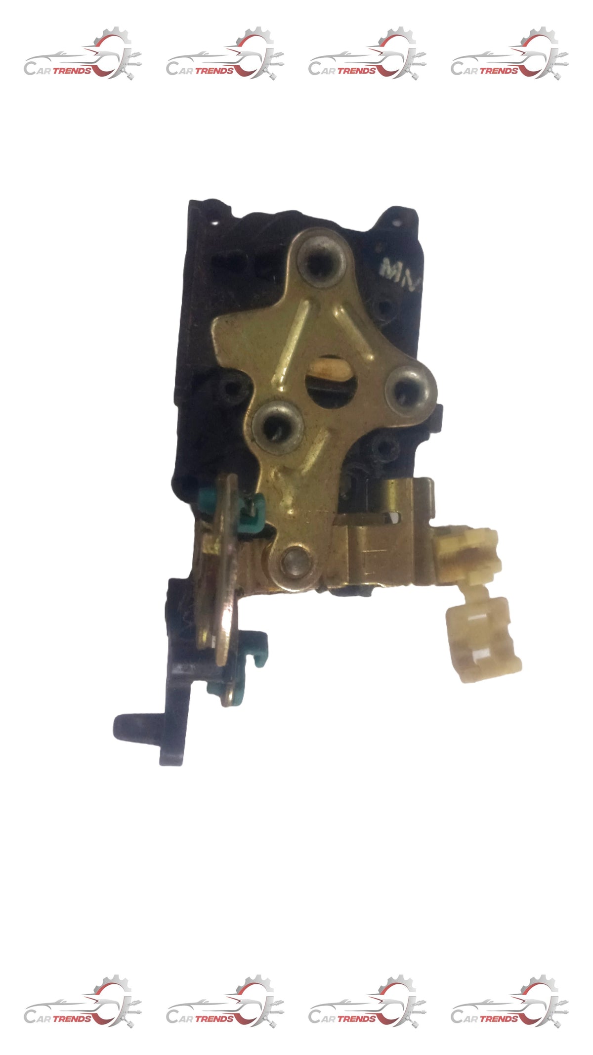 CarTrends rear left door latch for Chevrolet Aveo, spare part replacement showing the latch mechanism for vehicle security.