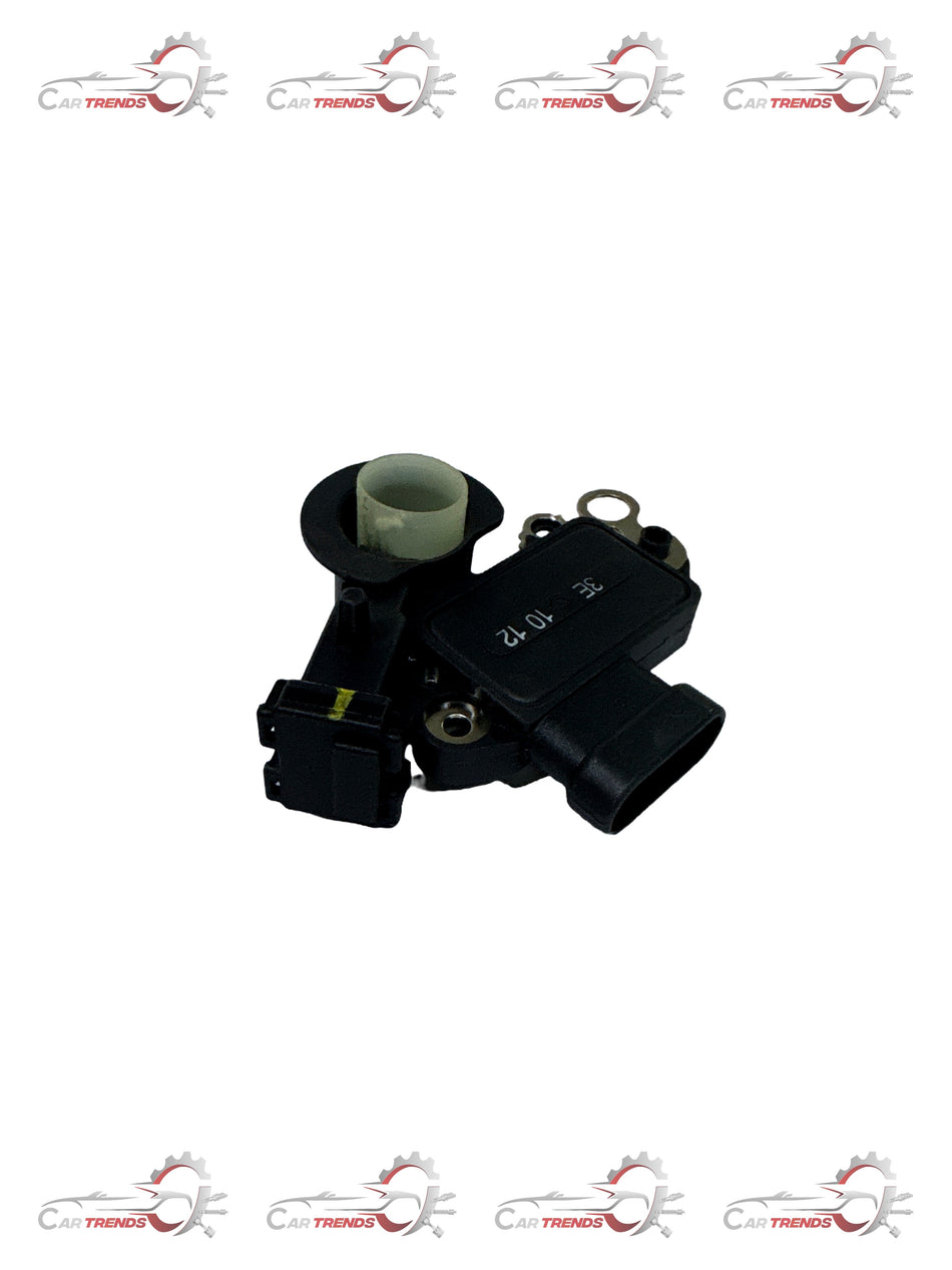 CarTrends regulator brush A 85A for Optra petrol spare part, showing the small replacement component with metal and plastic elements.