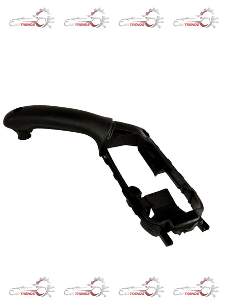 CarTrends S90433849 Corsa left side pull handle for vehicle spare parts, shown in black with mounting components visible.