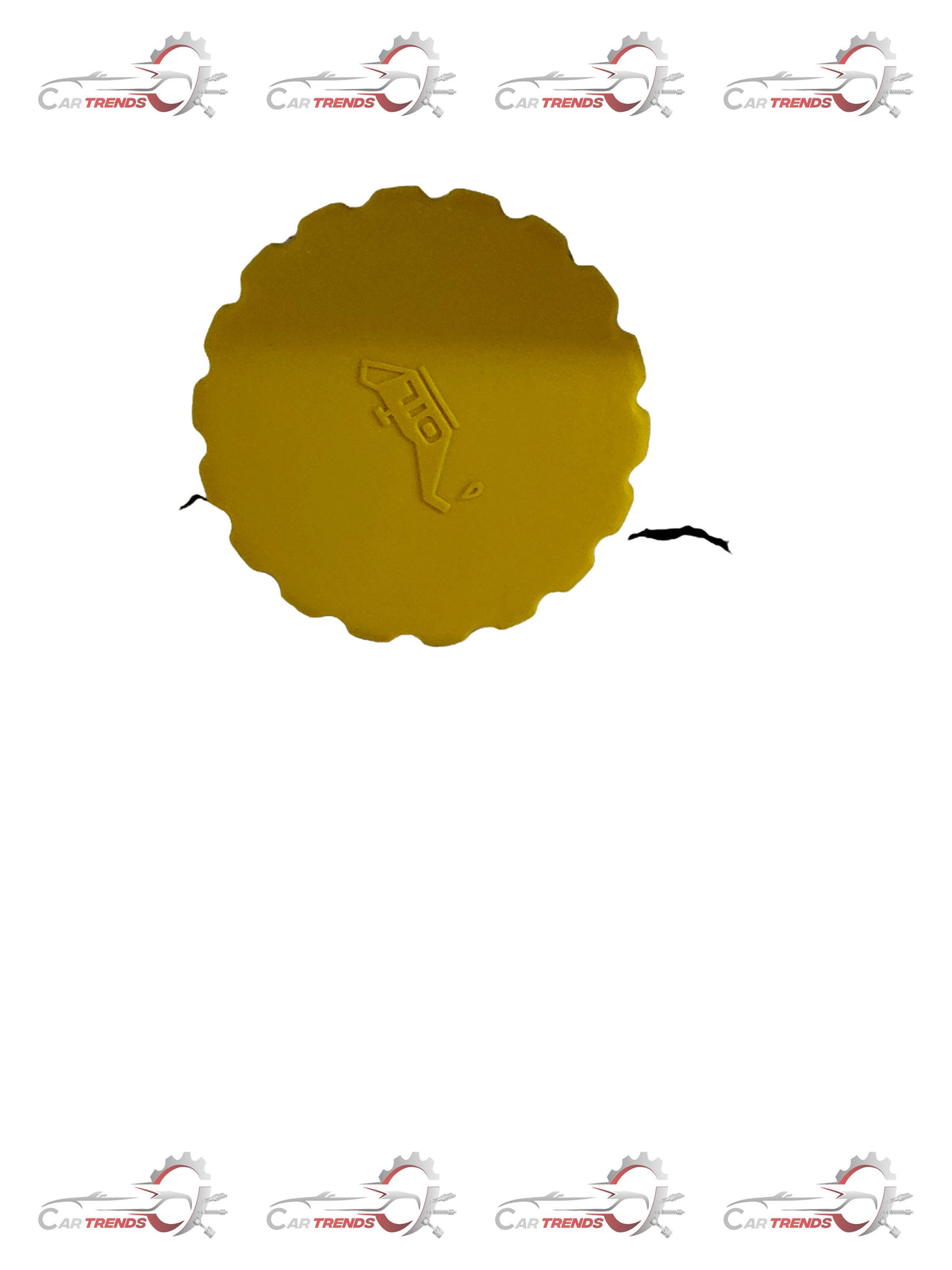 CarTrends oil filler cap for Chevrolet Corsa, spare part assembly, visible in the image with the cap and part number S90467976.