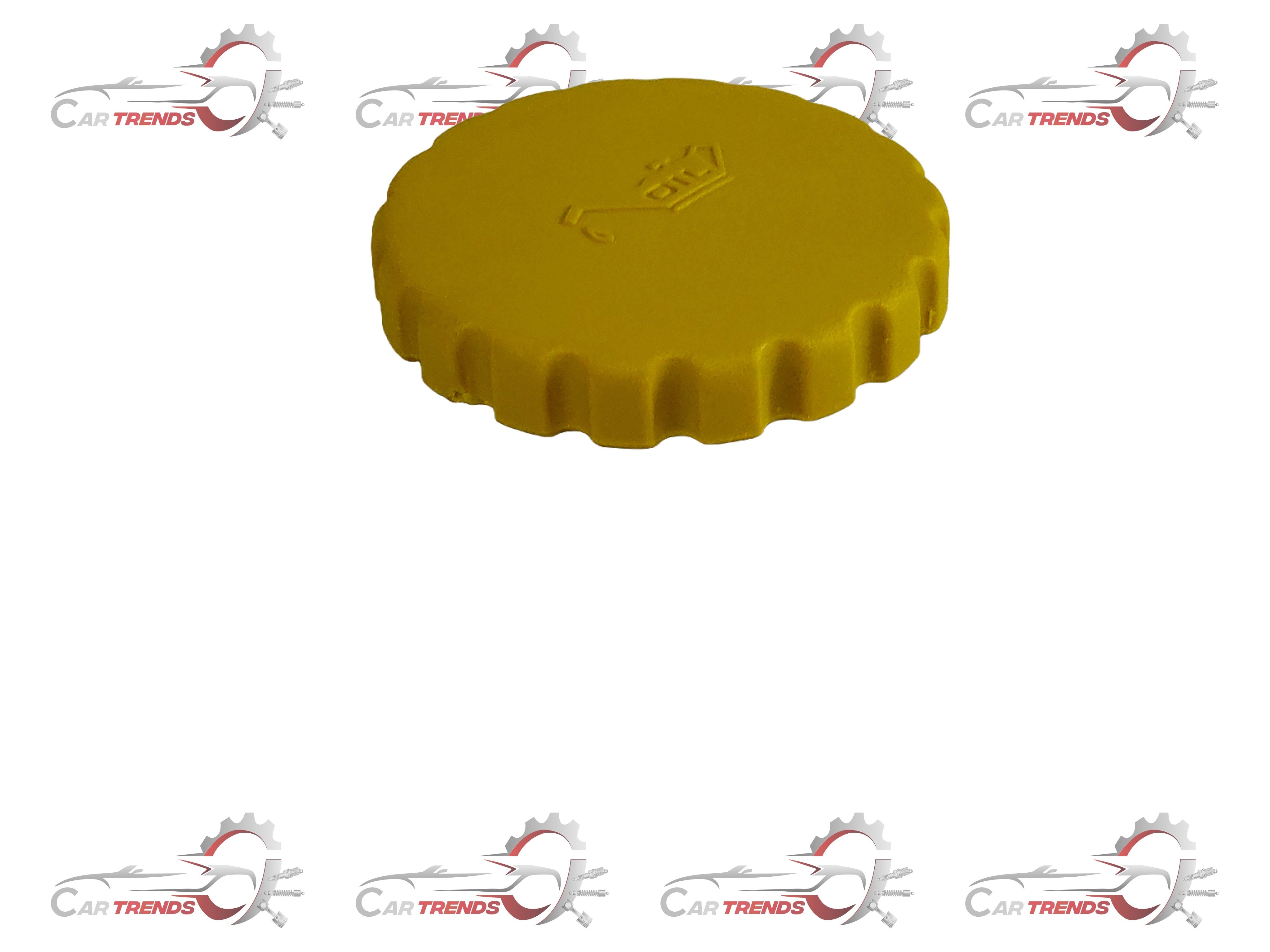 CarTrends oil filler cap assembly for Chevrolet Corsa, a spare part with the product code S90467976, shown in the image.