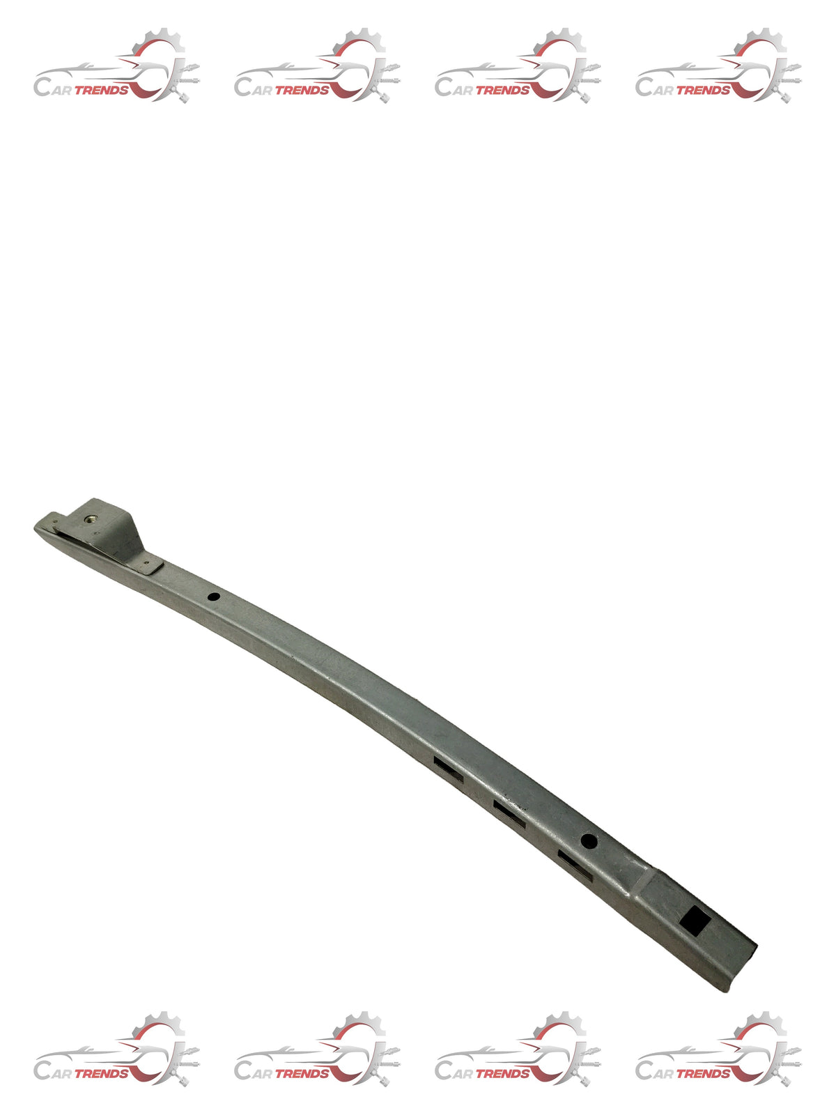 CarTrends rear right window channel for Opel Corsa, spare part with black rubber and metal frame, visible on the side of the vehicle.