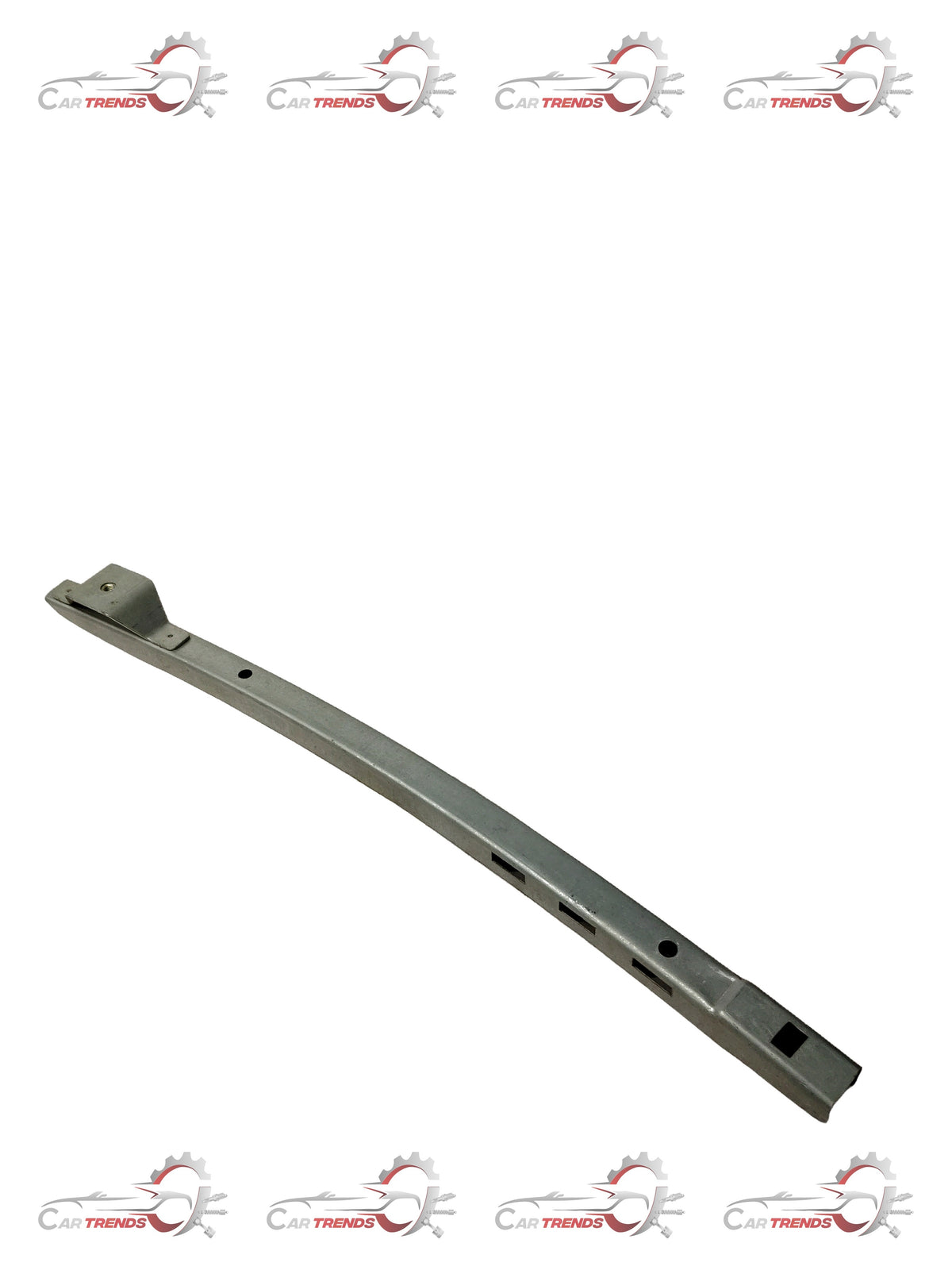 CarTrends rear right window channel for Corsa, automotive spare part showing the side profile and mounting edge.