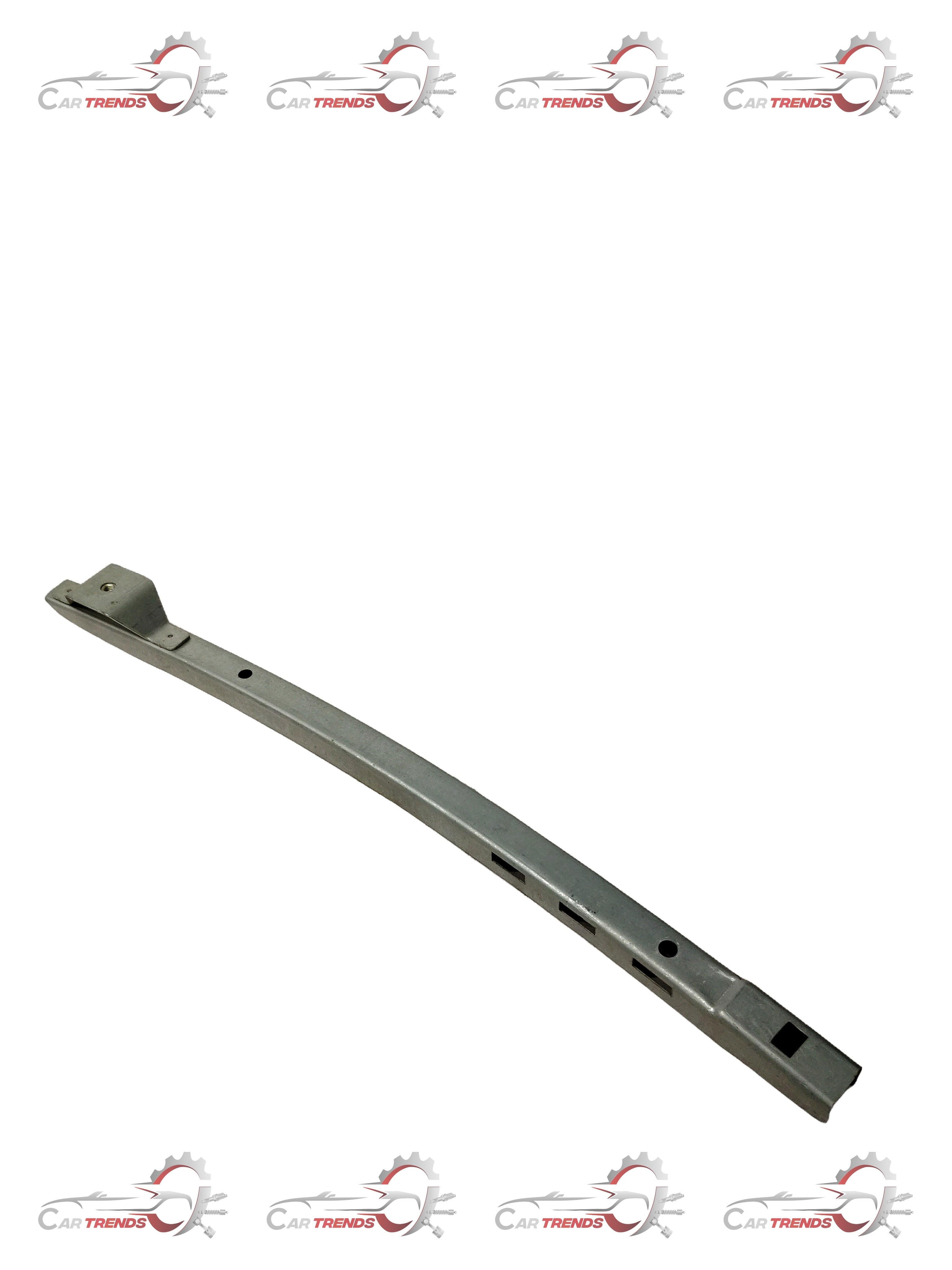 CarTrends rear right window channel for Corsa, automotive spare part showing the side profile and mounting edge.