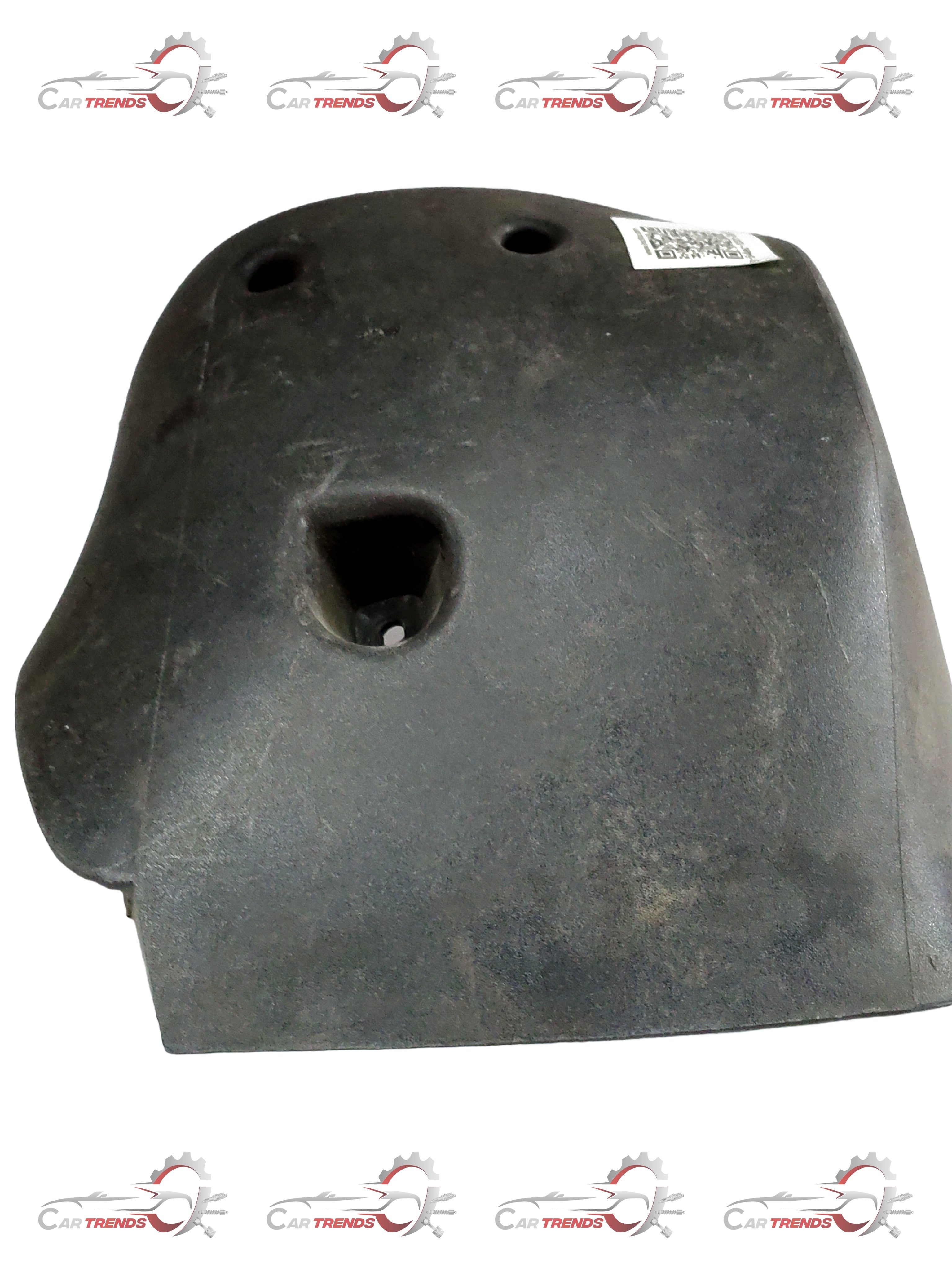 CarTrends lower Corsa steering cover, spare part for steering wheel protection, shown on a vehicle steering column.