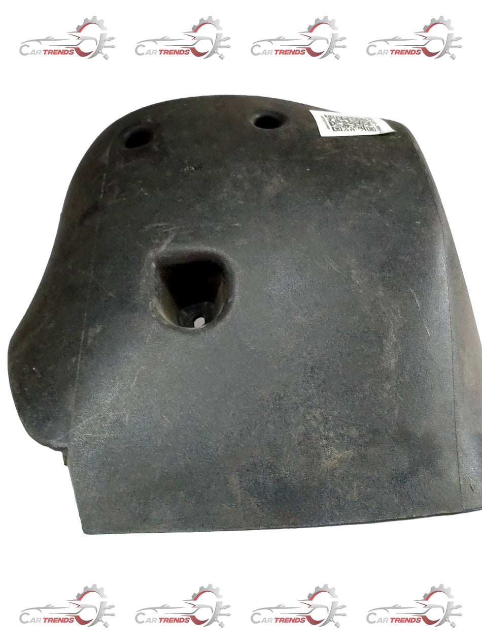 CarTrends lower Corsa steering cover, spare part for steering wheel protection, shown on a vehicle steering column.