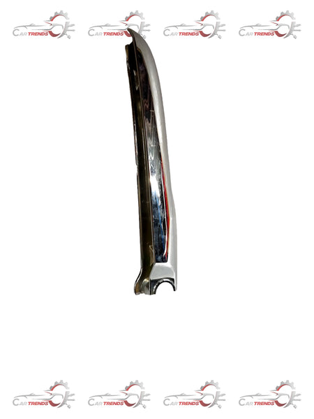 Chrome Dicci handle for Corsa by CarTrends, car spare part with a sleek, polished finish, shown on a white background.