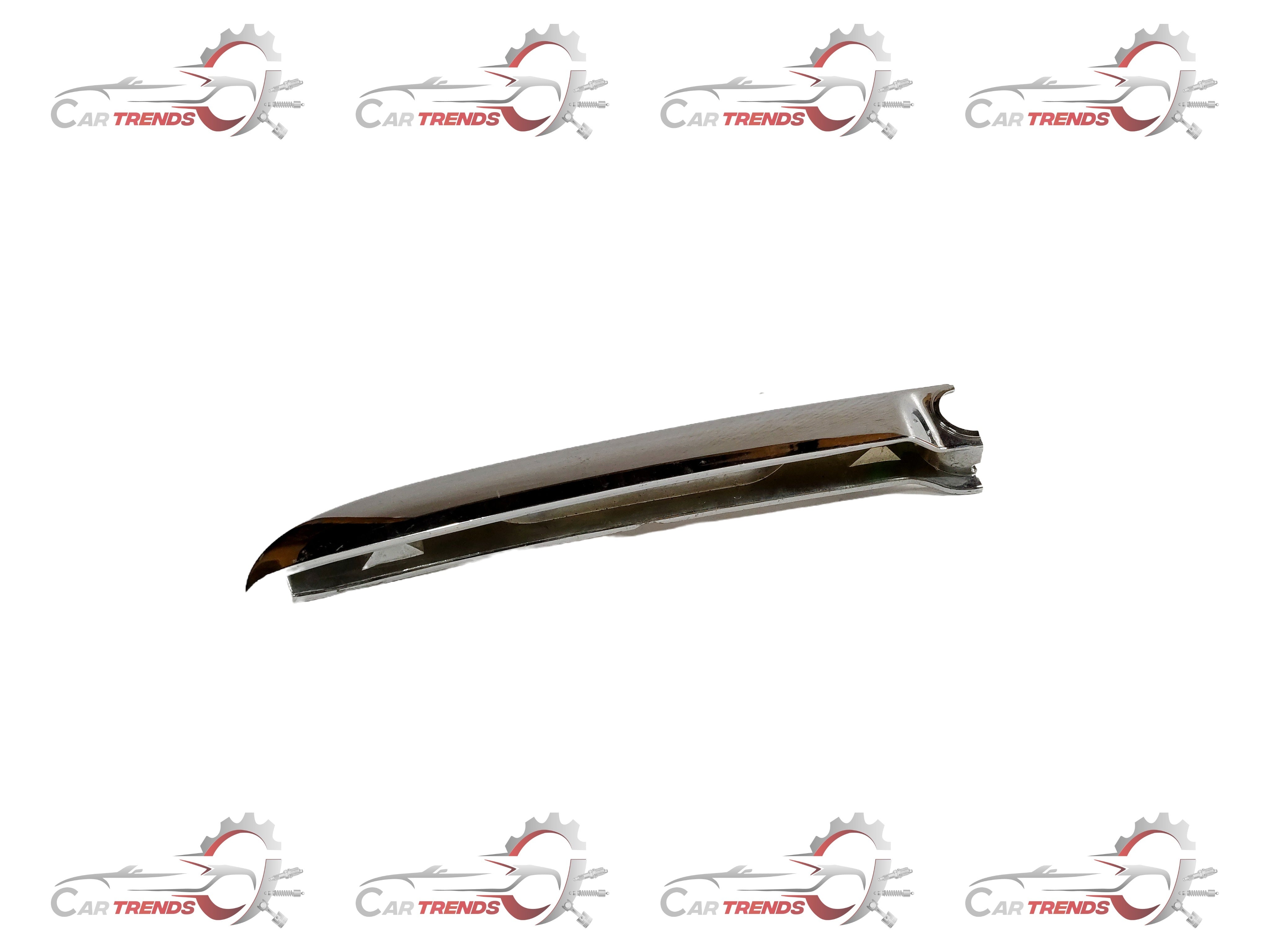 Chrome Dicci handle spare part for Corsa, CarTrends brand, showing the shiny, modern automotive door handle design.